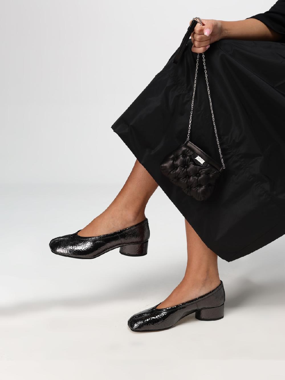 Giglio Borsa Glam Slam Maison Margiela In Nappa Capitonnè