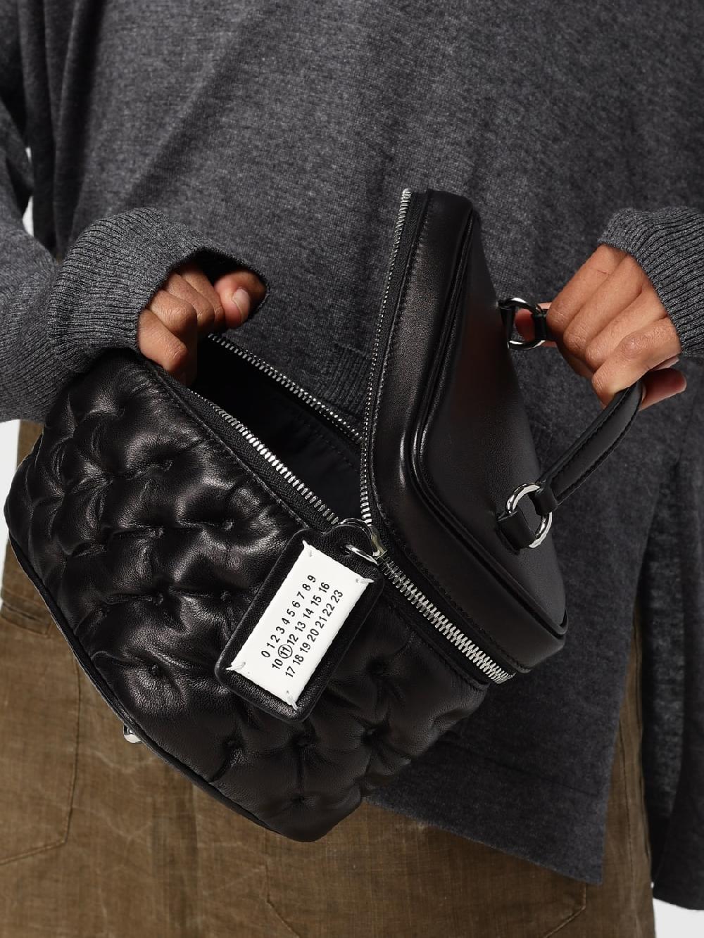 Giglio Borsa Glam Slam Maison Margiela In Nappa Capitonnè