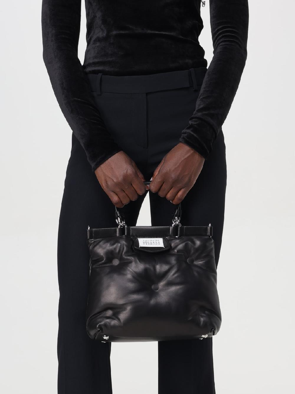 Giglio Borsa Glam Slam Maison Margiela In Nappa Capitonnè