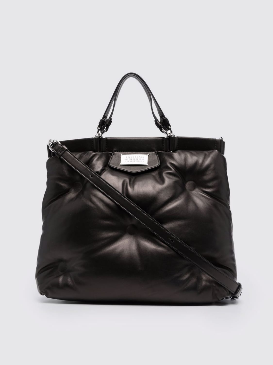 Giglio Borsa Glam Slam Maison Margiela in nappa capitonnè