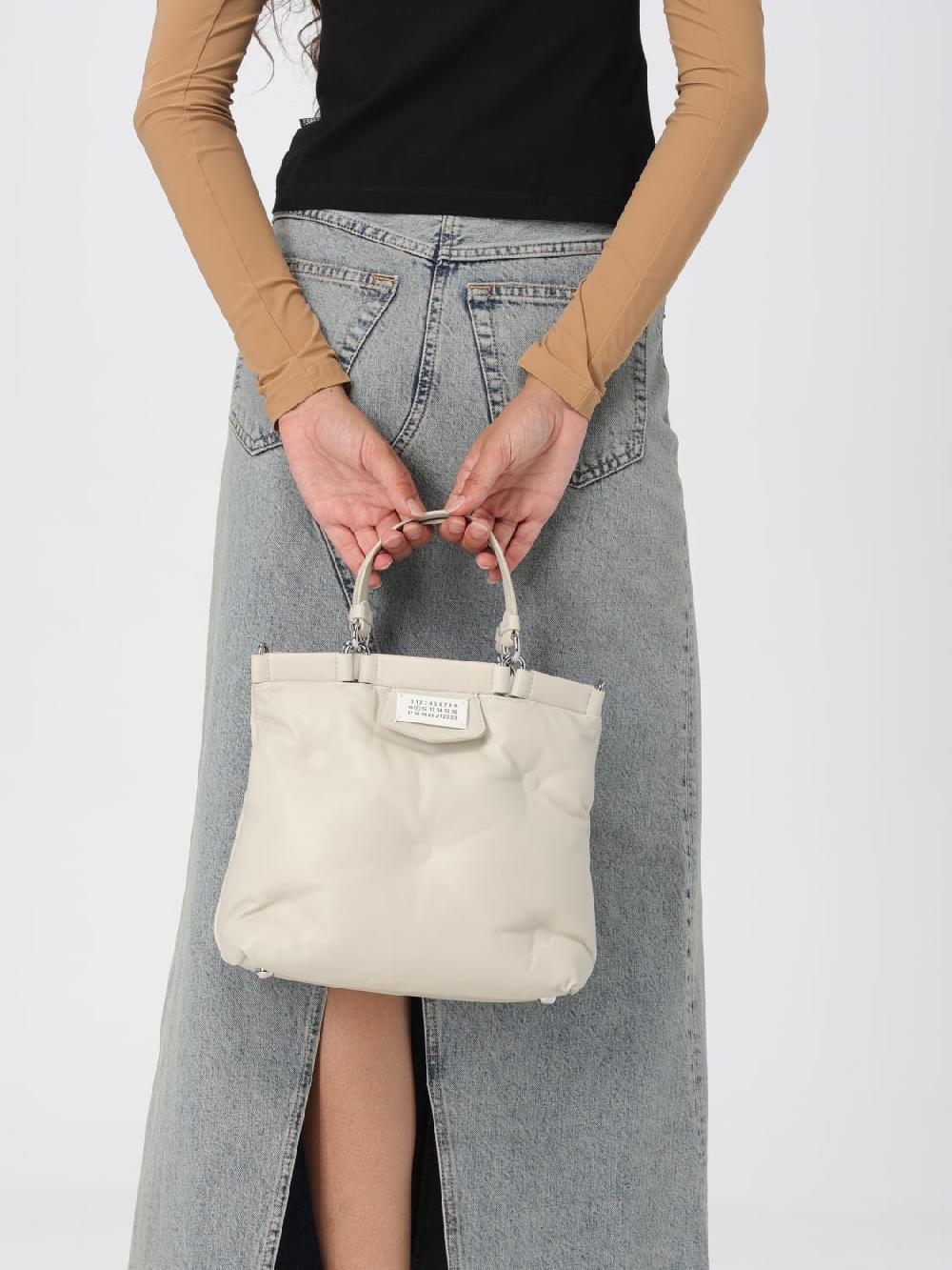 Giglio Borsa Glam Slam Maison Margiela In Nappa Capitonnè