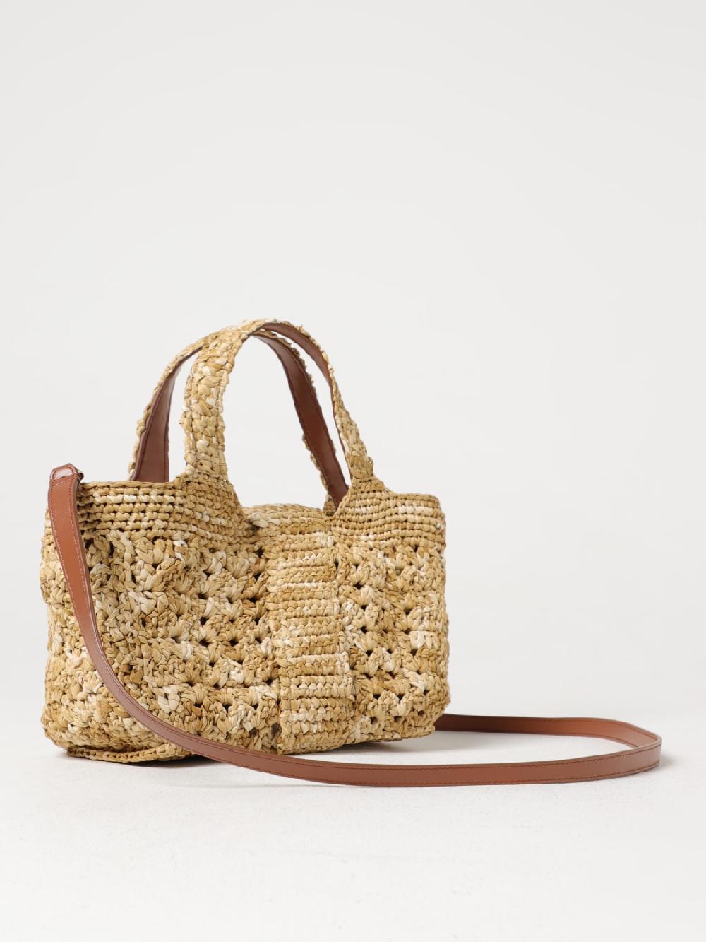 Giglio Borsa Grand Vivier Choc Roger Vivier In Rafia