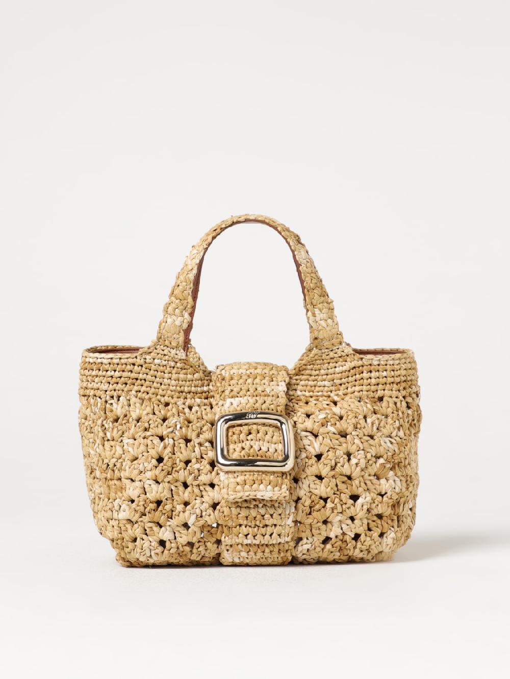 Giglio Borsa Grand Vivier Choc Roger Vivier in rafia
