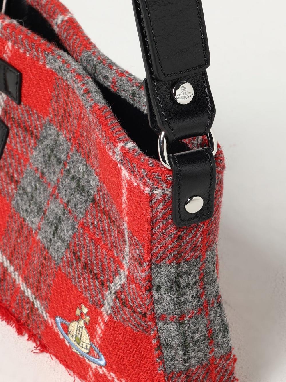 Giglio Borsa Heather Kilt Bag Vivienne Westwood In Lana Ricamata