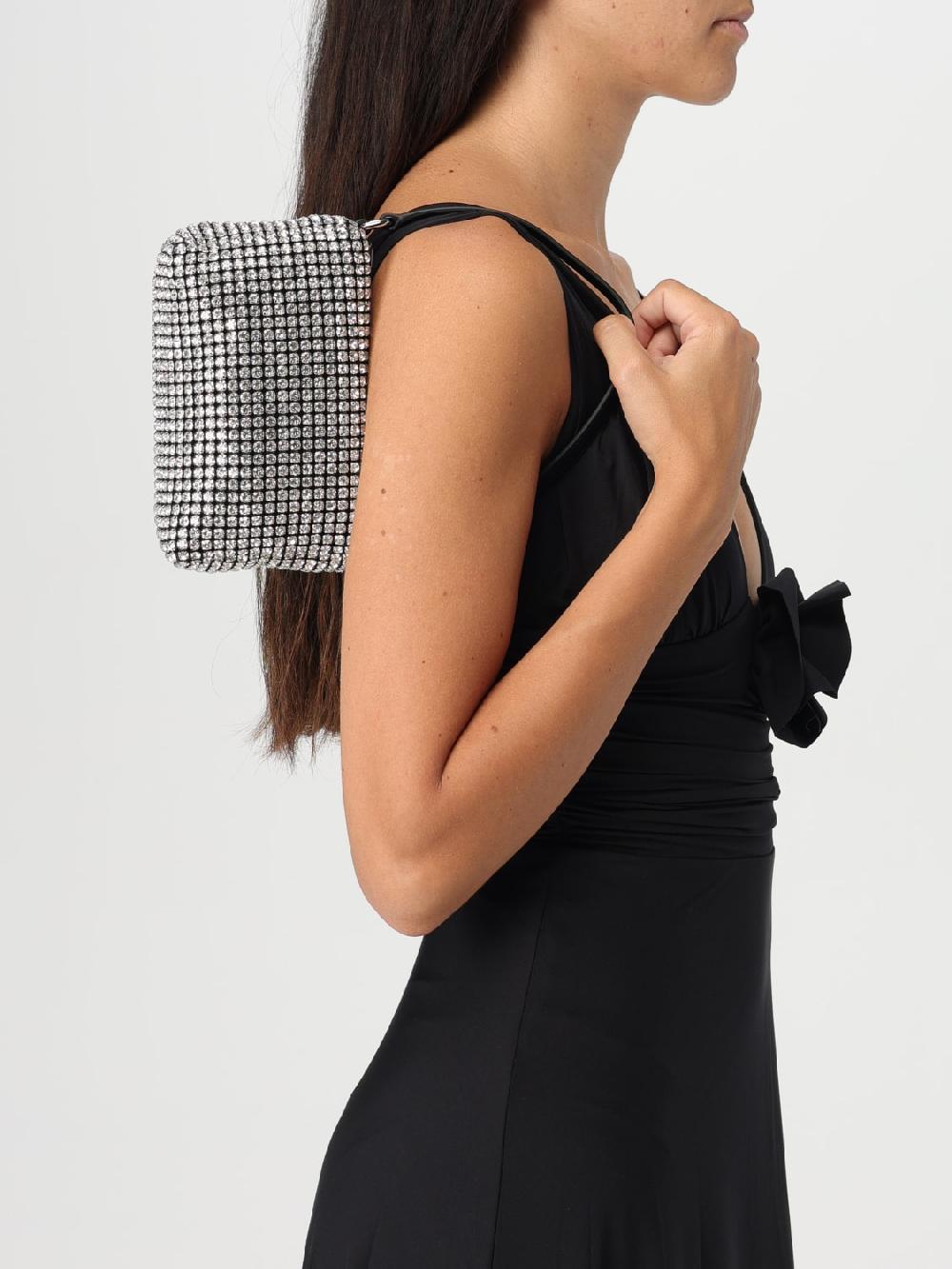 Giglio Borsa Heiress Alexander Wang In Tessuto Con Strass All Over