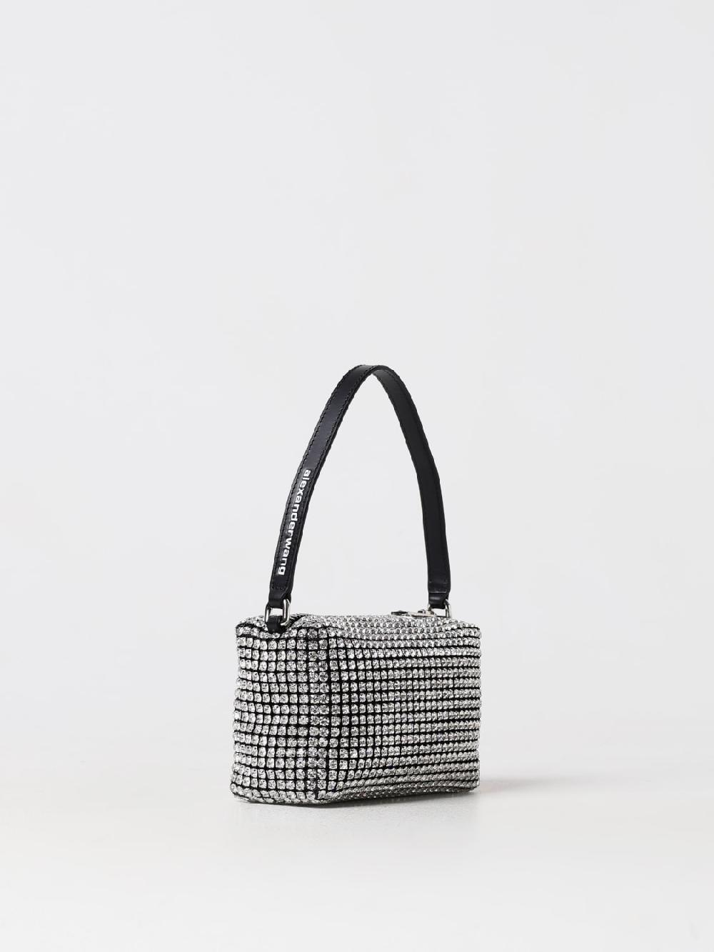 Giglio Borsa Heiress Alexander Wang In Tessuto Con Strass All Over