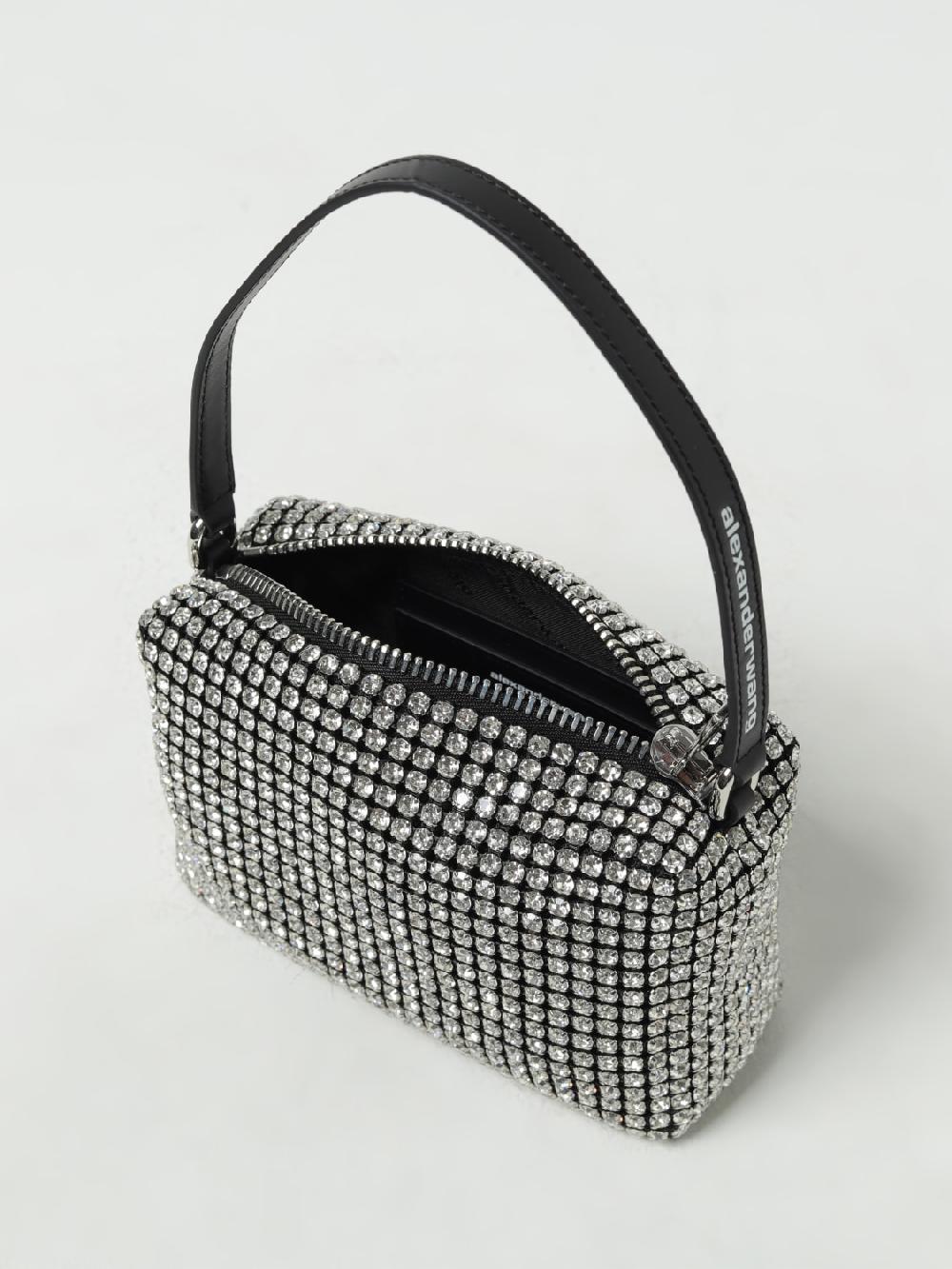 Giglio Borsa Heiress Alexander Wang In Tessuto Con Strass