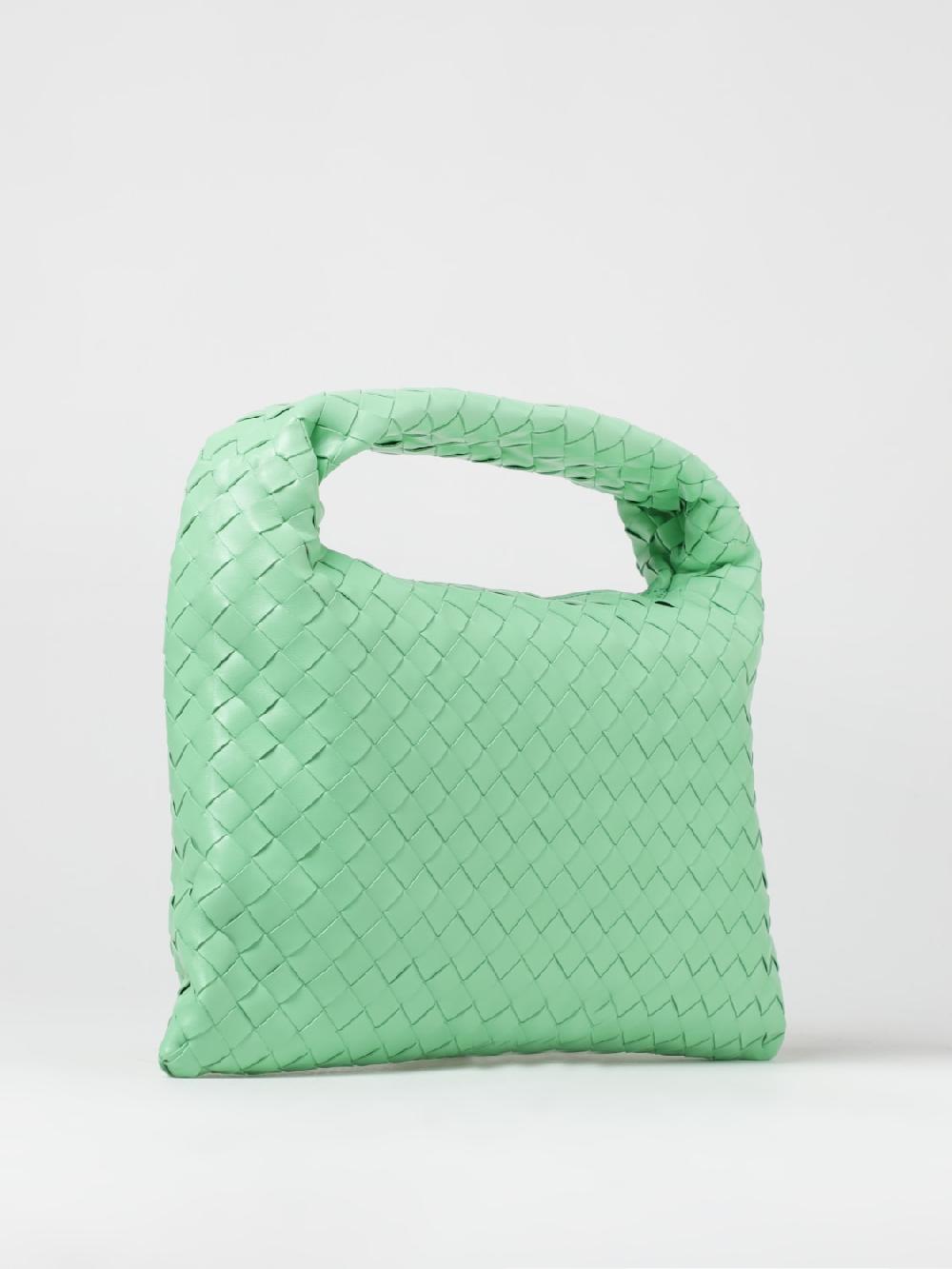 Giglio Borsa Hop Bottega Veneta In Nappa Intrecciata