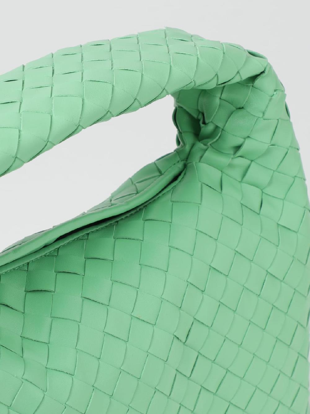 Giglio Borsa Hop Bottega Veneta In Nappa Intrecciata