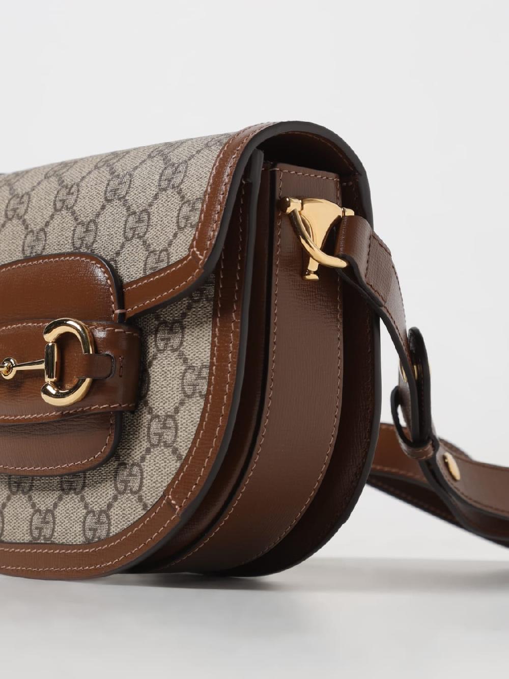 Giglio Borsa Horsebit 1955 Gucci In Tessuto GG Supreme