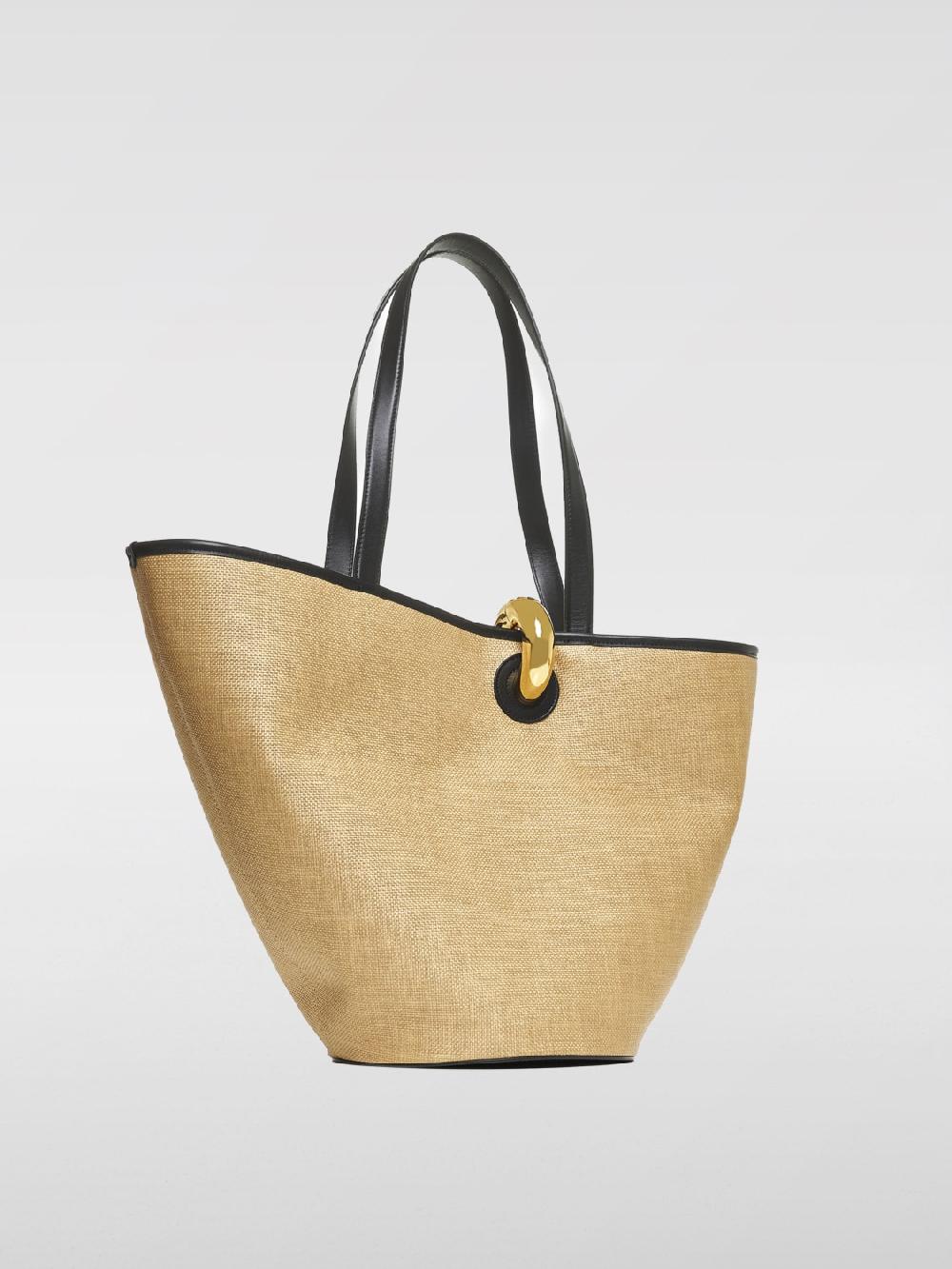 Giglio Borsa Il Bambinou Jacquemus In Tessuto E Pelle