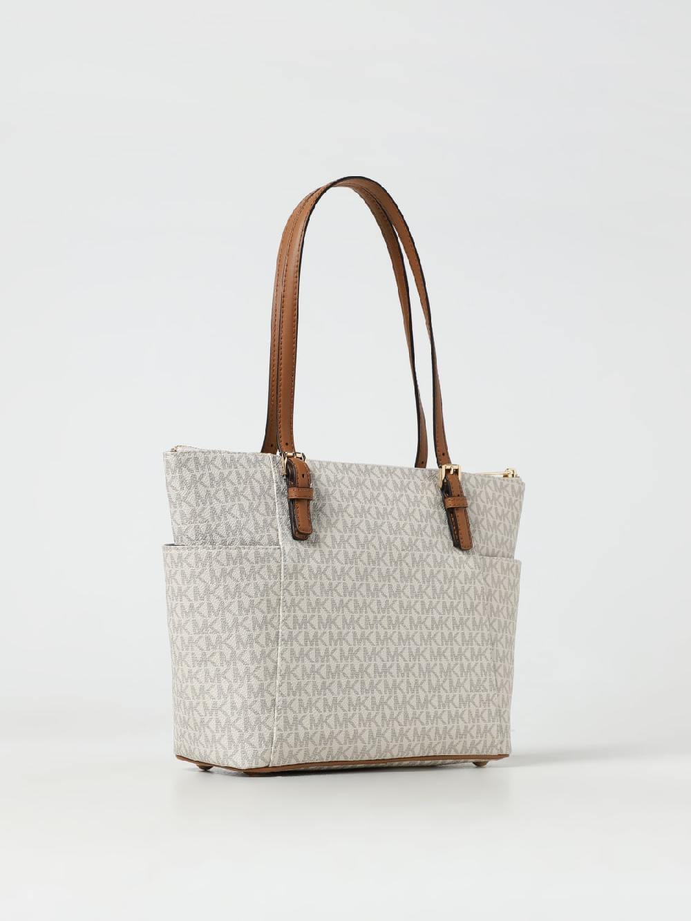 Giglio Borsa Jet Set Michael Kors In Cotone Spalmato