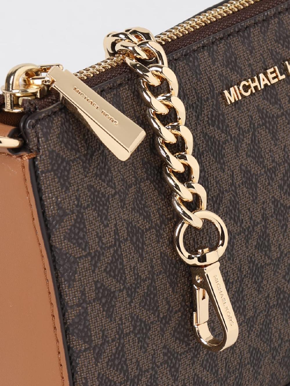 Giglio Borsa Jet Set Michael Kors In Pelle Sintetica Con Logo