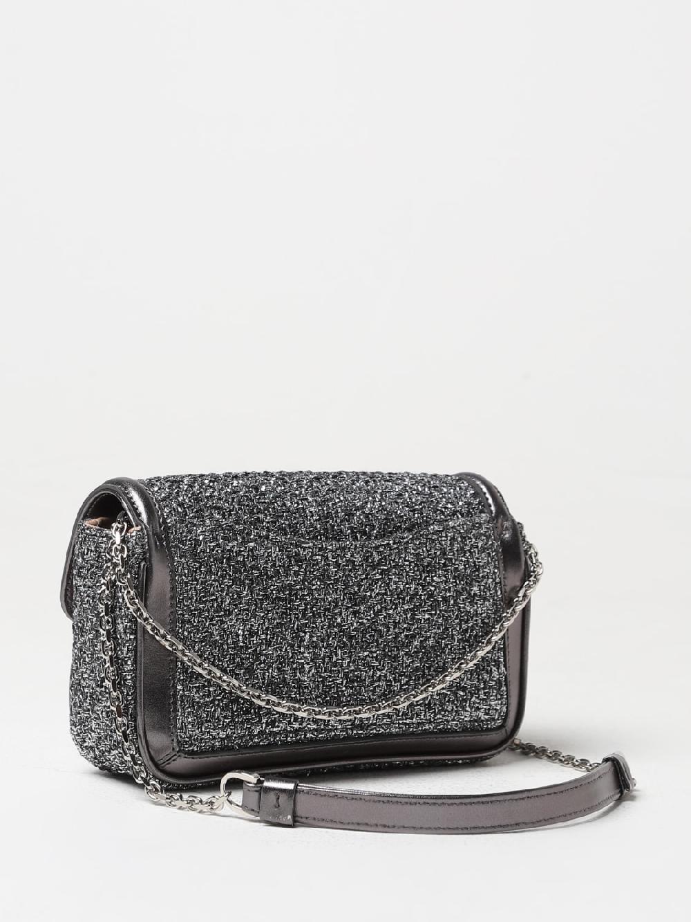 Giglio Borsa Jeu De Fille Roger Vivier In Viscosa E Pelle Laminata Con Fibbia Gioiello