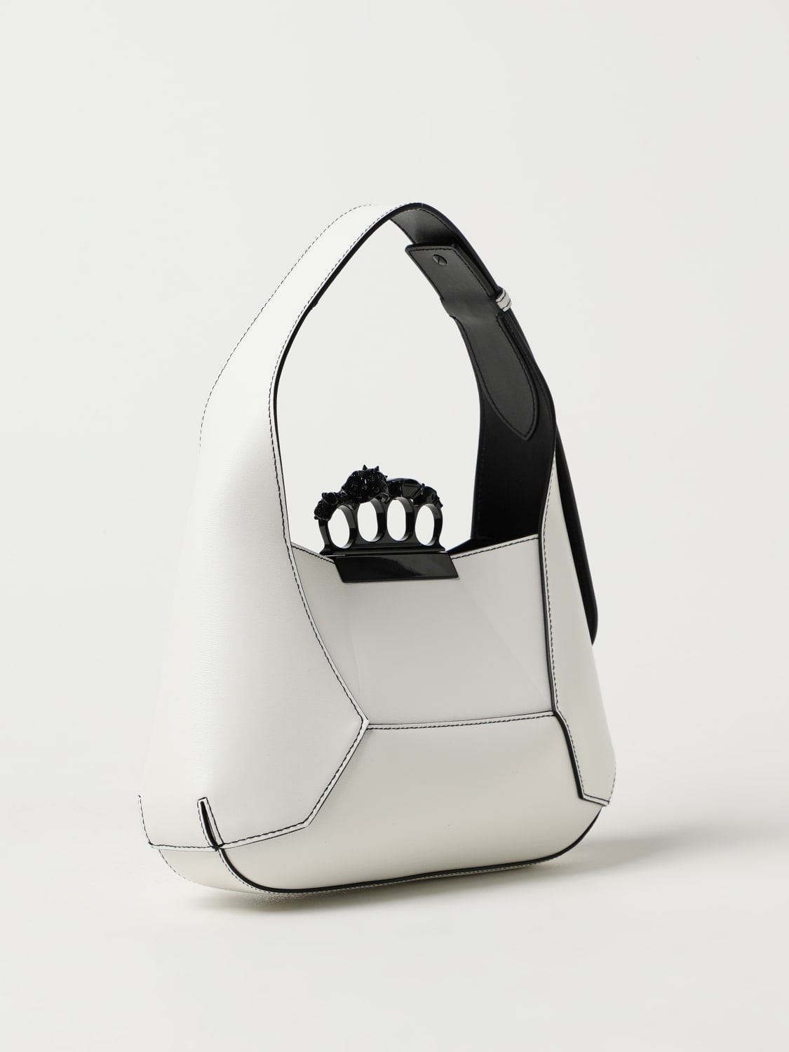 Giglio Borsa Jewelled Hobo Alexander McQueen In Pelle