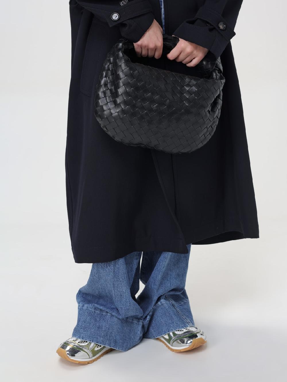 Giglio Borsa Jodie Bottega Veneta In Pelle Intrecciata
