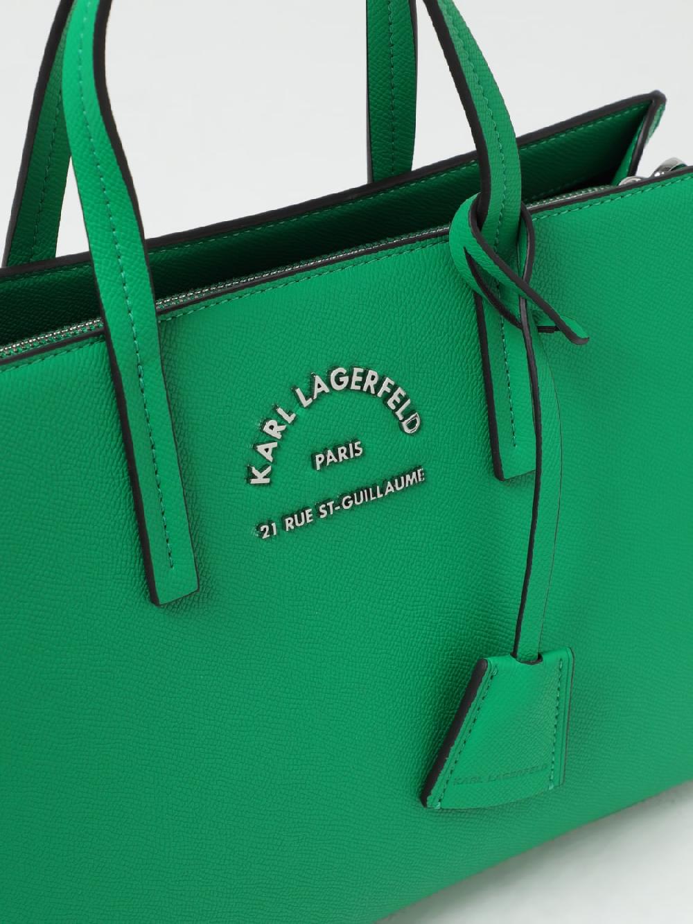 Giglio Borsa Karl Lagerfeld In Pelle Sintetica A Grana