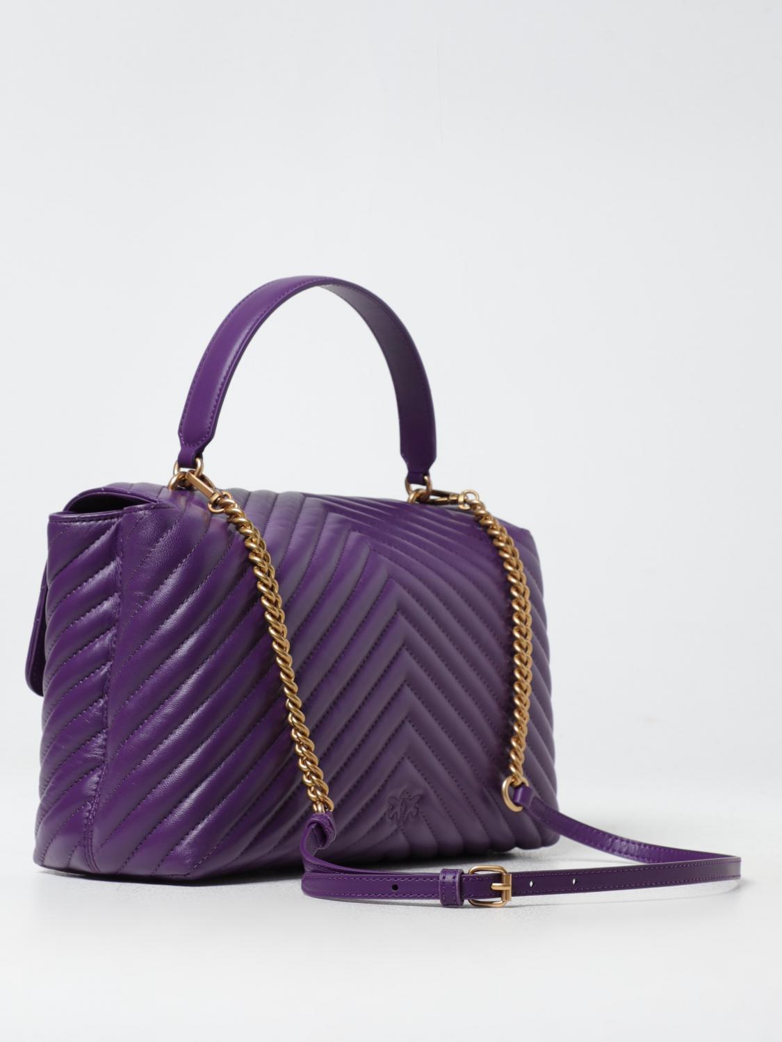 Giglio Borsa Lady Puff Pinko In Nappa Trapuntata Chevron
