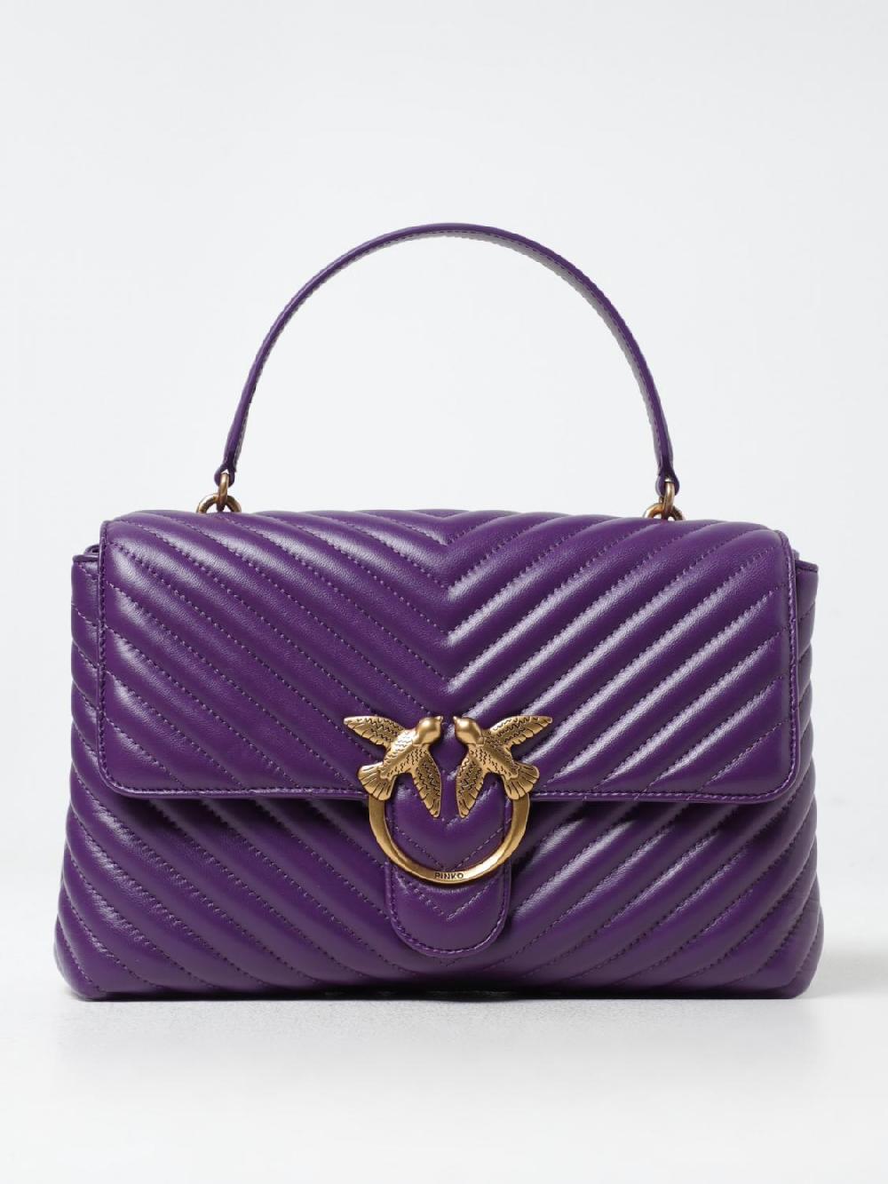 Giglio Borsa Lady Puff Pinko in nappa trapuntata chevron