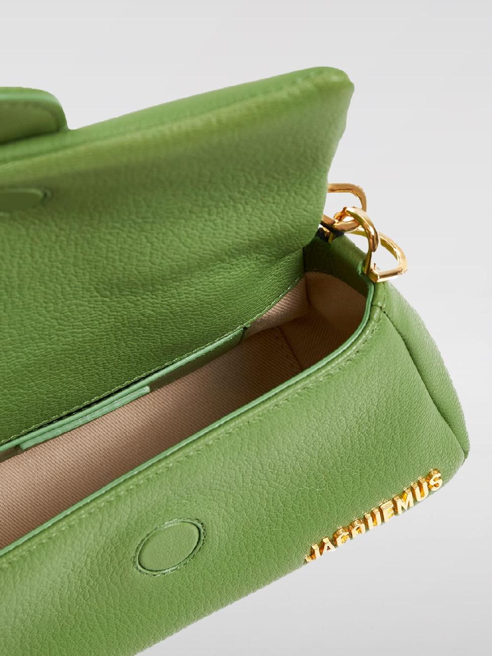 Giglio Borsa Le Bambimou Jacquemus In Pelle A Grana