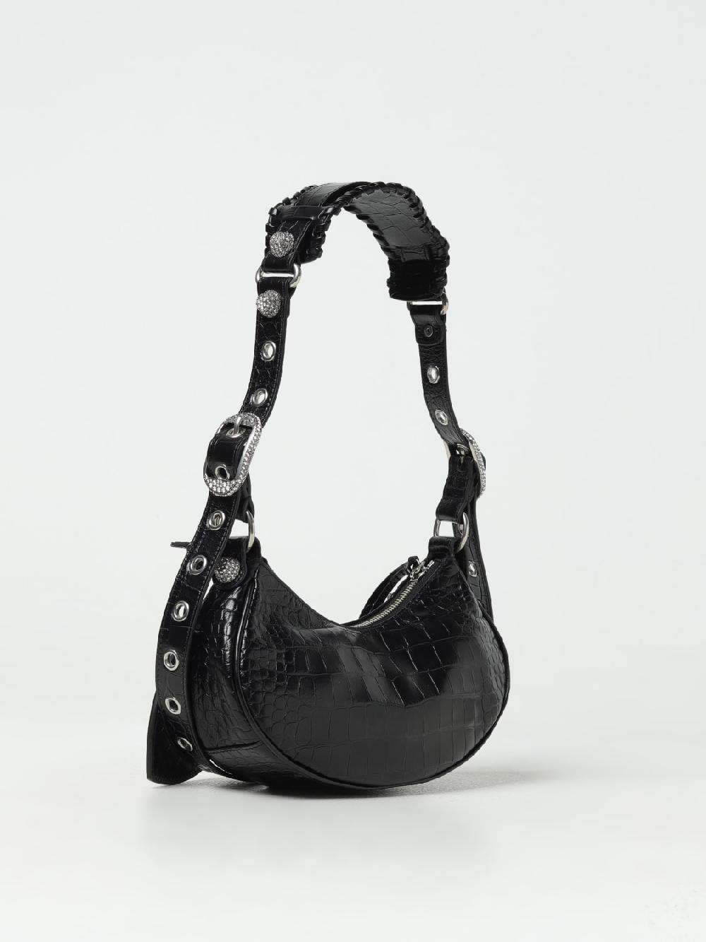 Giglio Borsa Le Cagole Balenciaga In Pelle Stampa Cocco