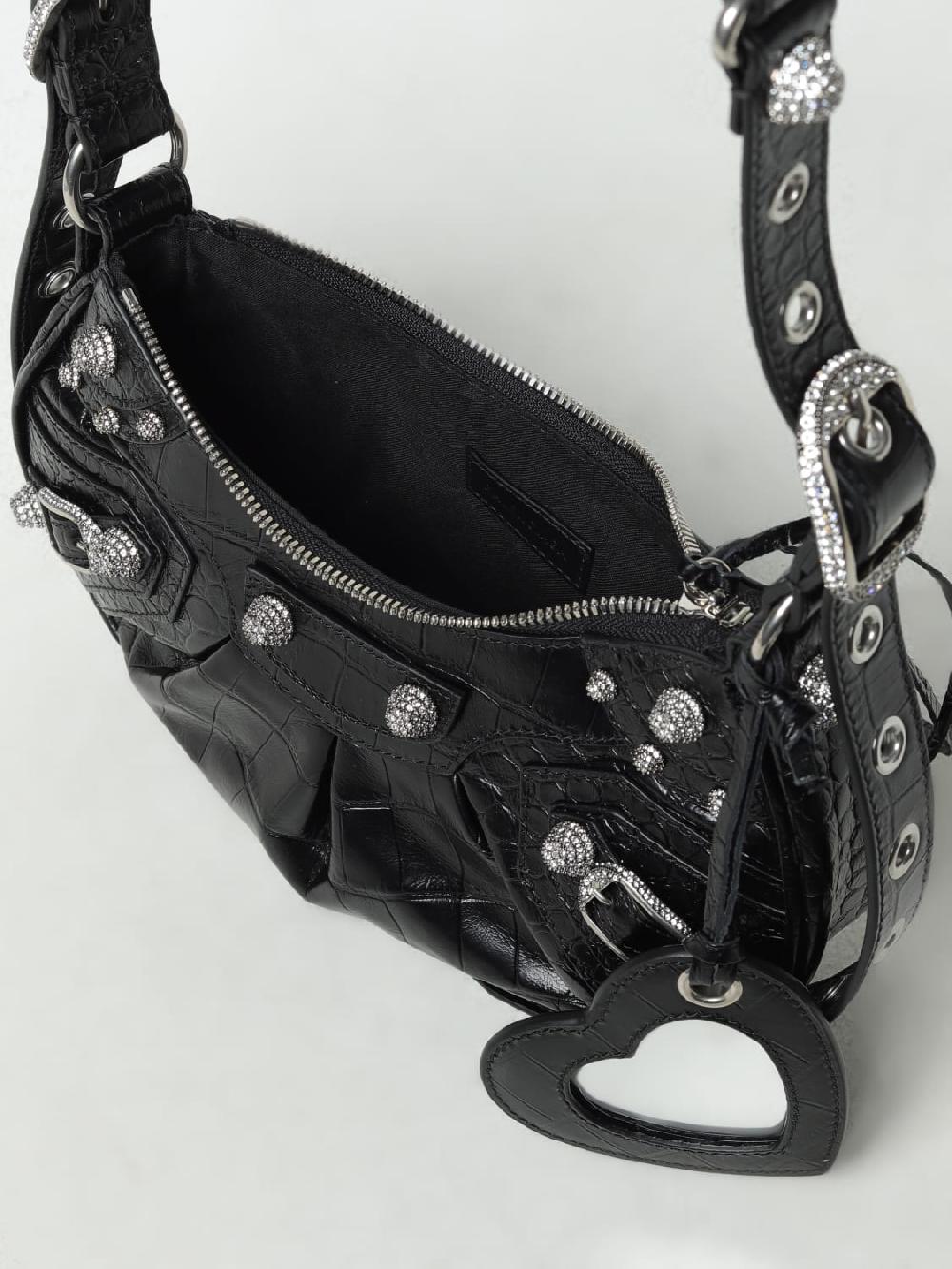 Giglio Borsa Le Cagole Balenciaga In Pelle Stampa Cocco