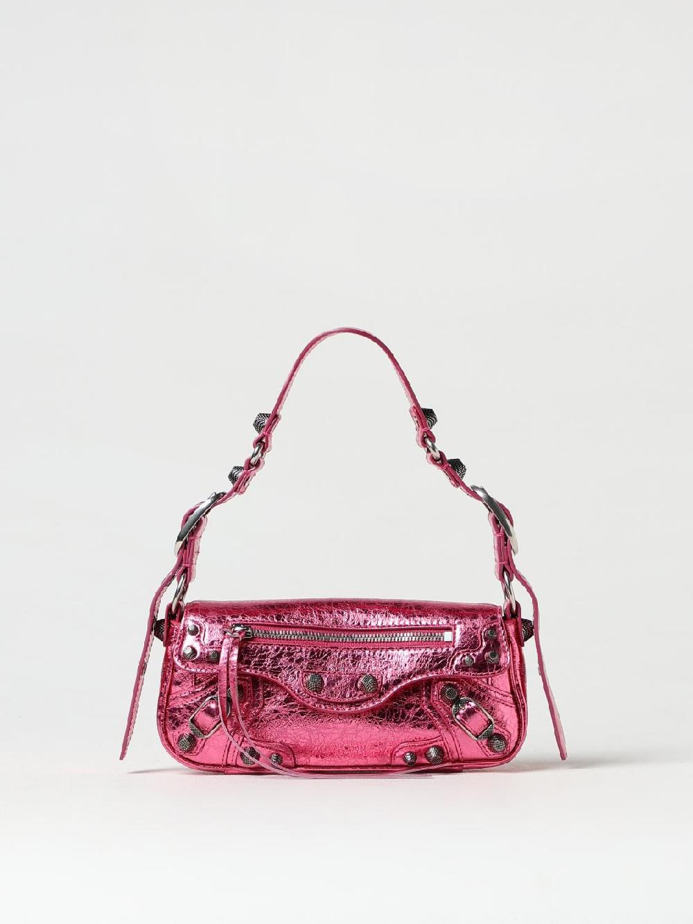 Giglio Borsa Le Cagole XS Balenciaga in pelle cracklè