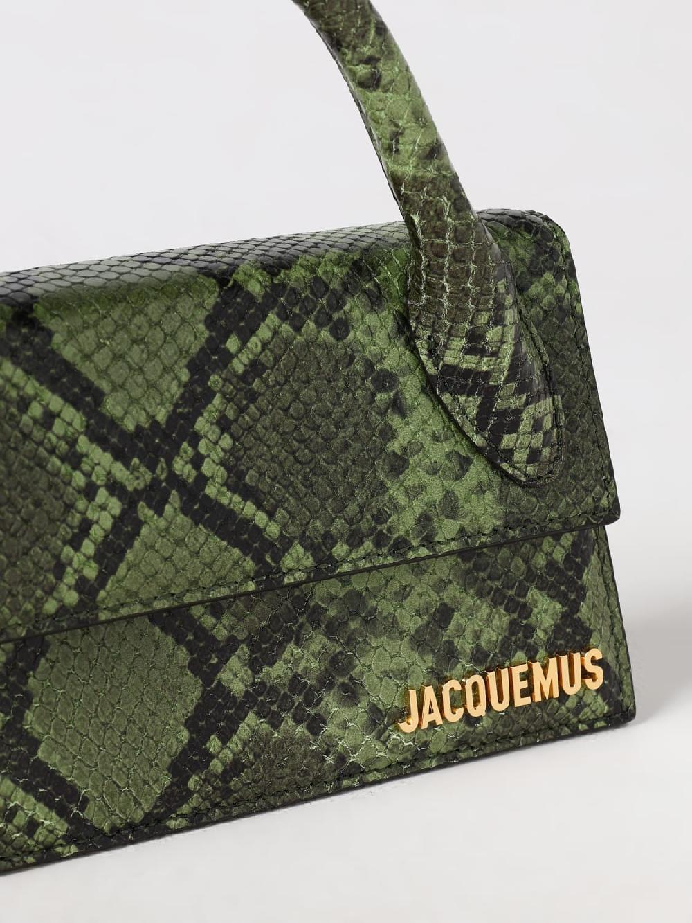Giglio Borsa Le Chiquito Jacquemus In Pelle Stampa Pitone