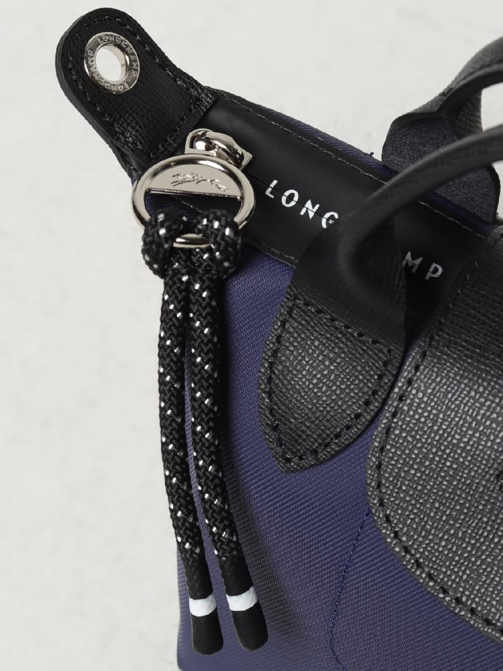 Giglio Borsa Le Pliage Energy XS Longchamp In Nylon Riciclato E Pelle A Grana