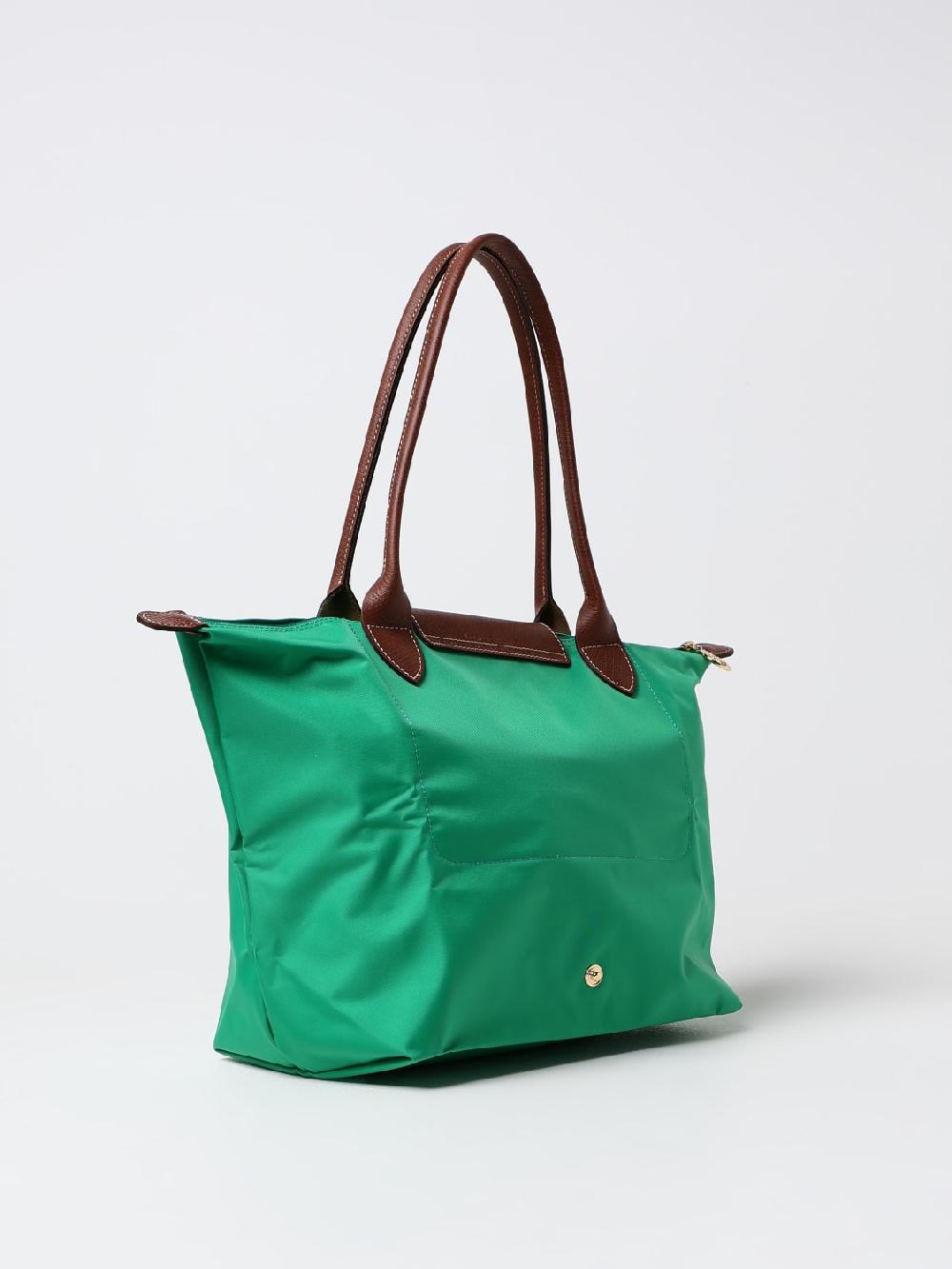 Giglio Borsa Le Pliage Longchamp In Nylon E Pelle A Grana