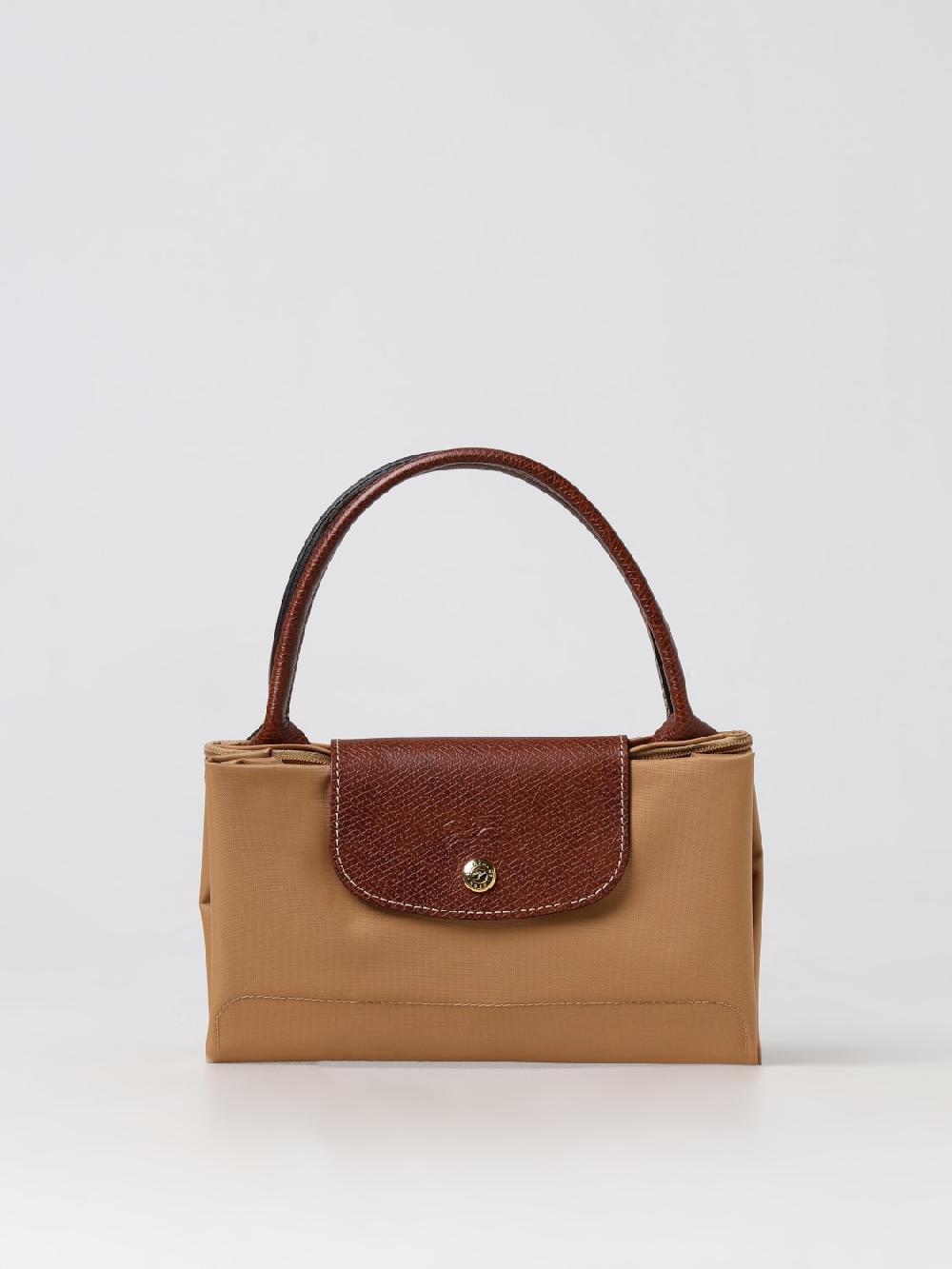 Giglio Borsa Le Pliage Longchamp In Nylon Riciclato E Pelle
