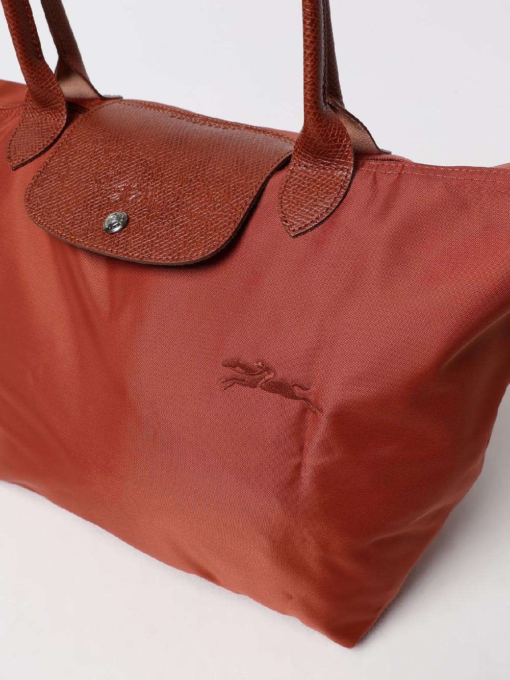 Giglio Borsa Le Pliage Longchamp In Nylon Riciclato E Pelle