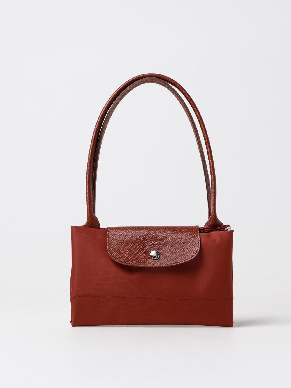 Giglio Borsa Le Pliage Longchamp In Nylon Riciclato E Pelle