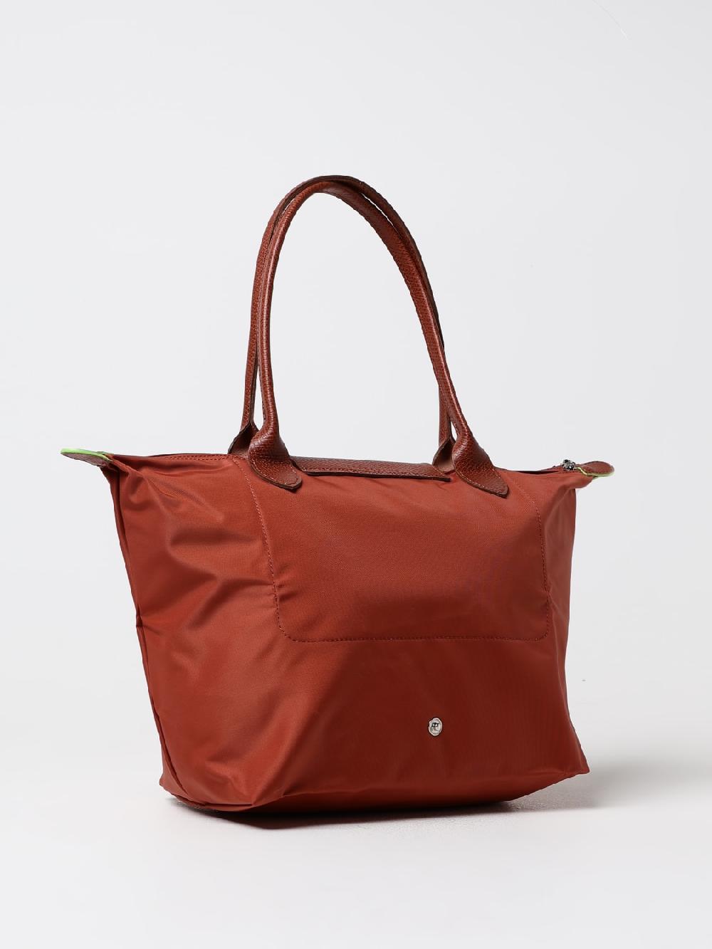 Giglio Borsa Le Pliage Longchamp In Nylon Riciclato E Pelle