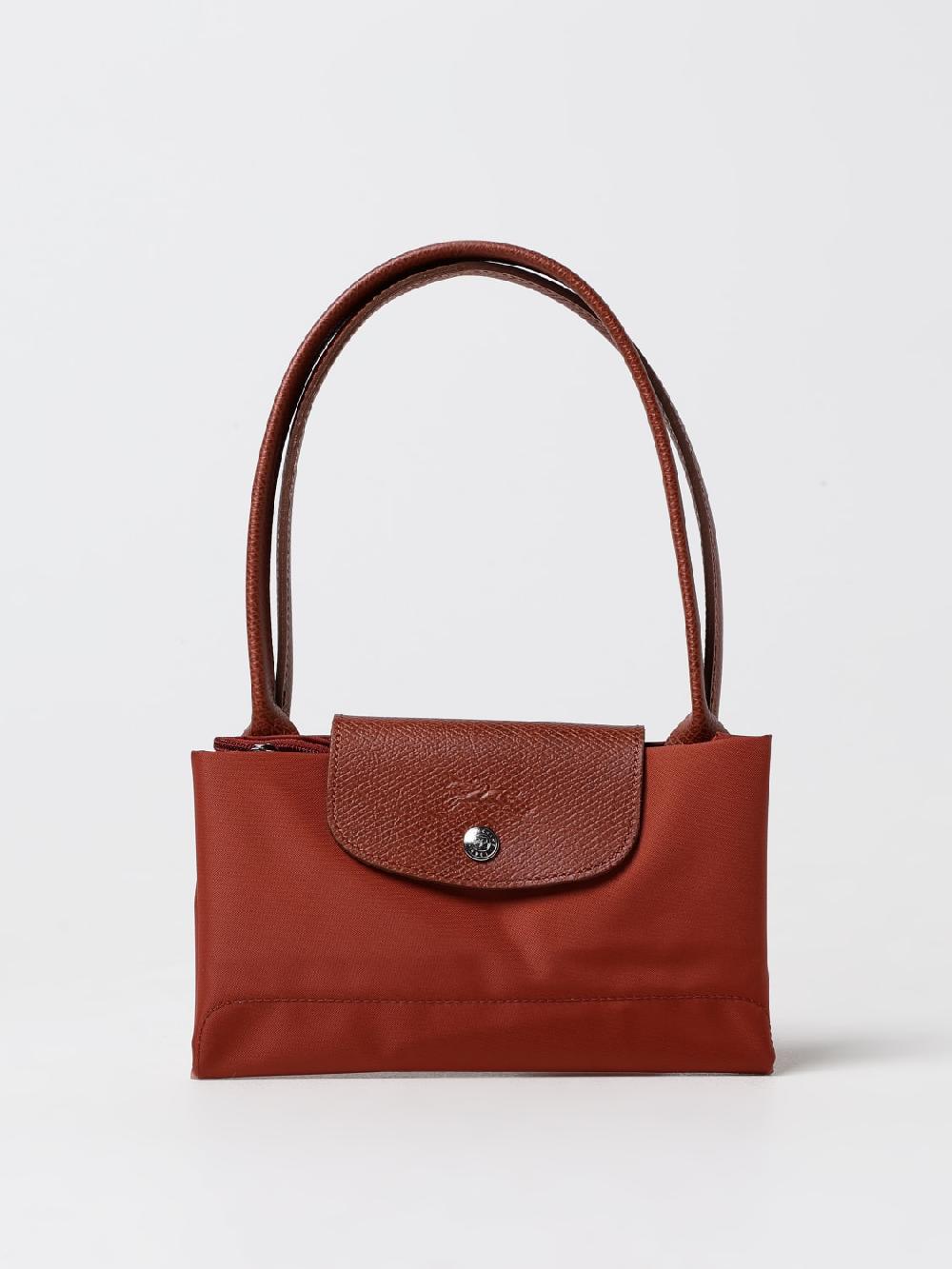 Giglio Borsa Le Pliage Longchamp In Nylon Riciclato E Pelle