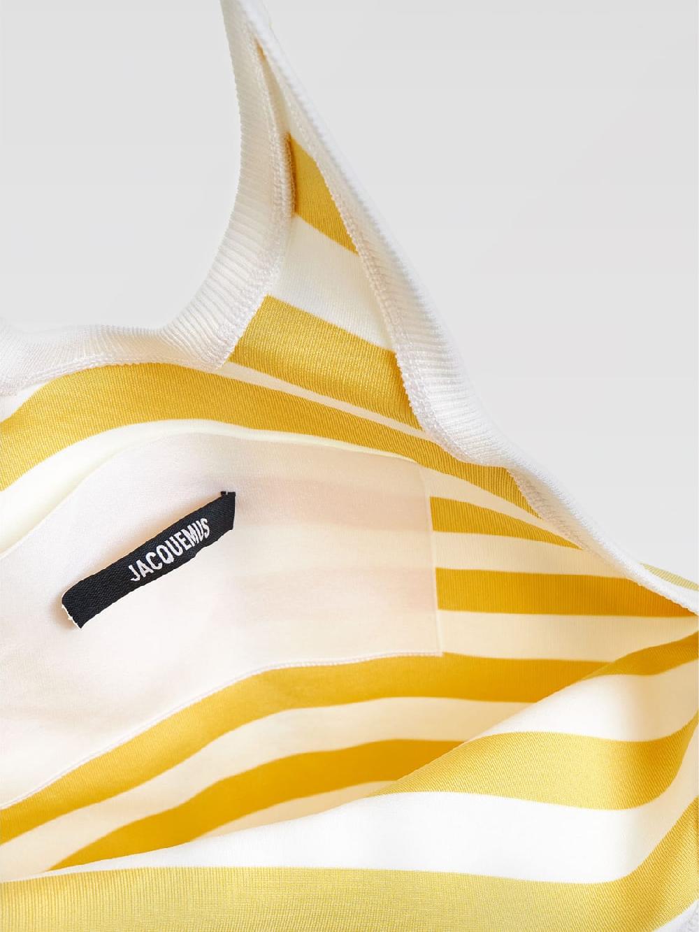 Giglio Borsa Le Sac Marcel Jacquemus In Viscosa A Righe