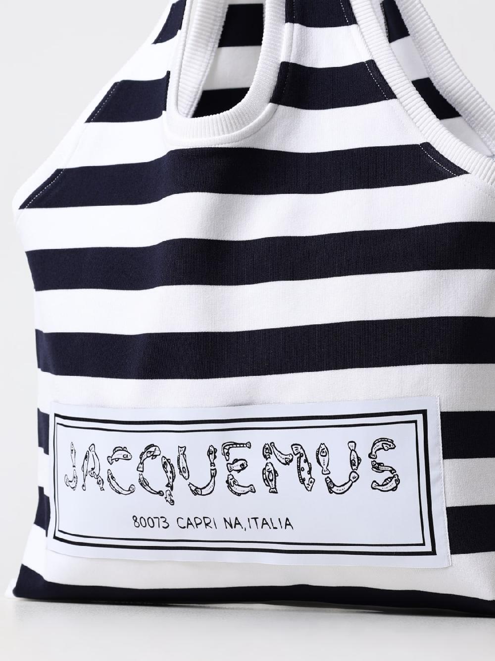Giglio Borsa Le Sac Marcel Jacquemus In Viscosa A Righe