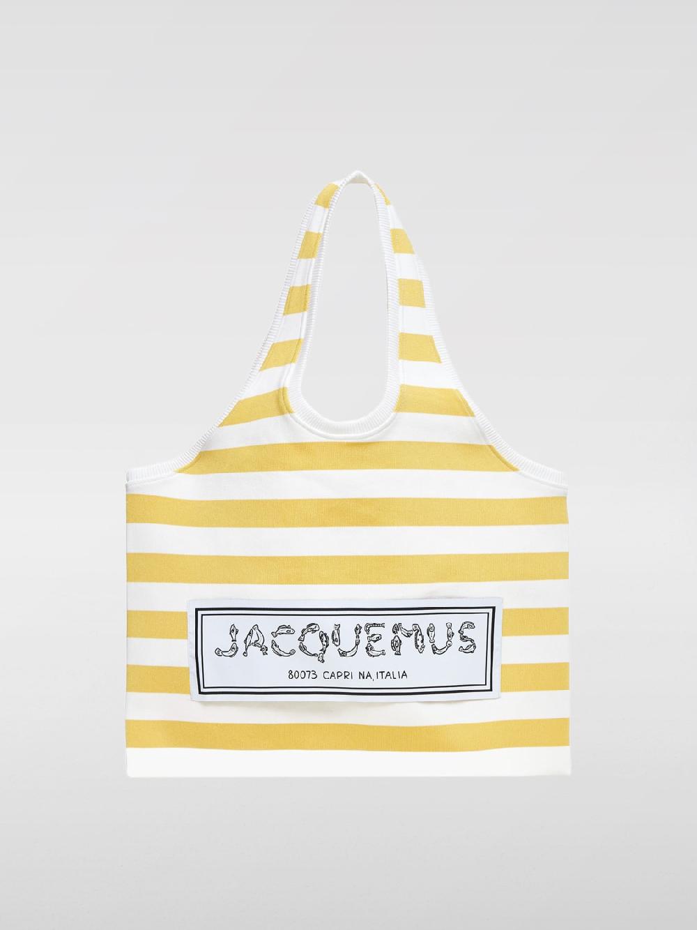 Giglio Borsa Le Sac Marcel Jacquemus in viscosa a righe