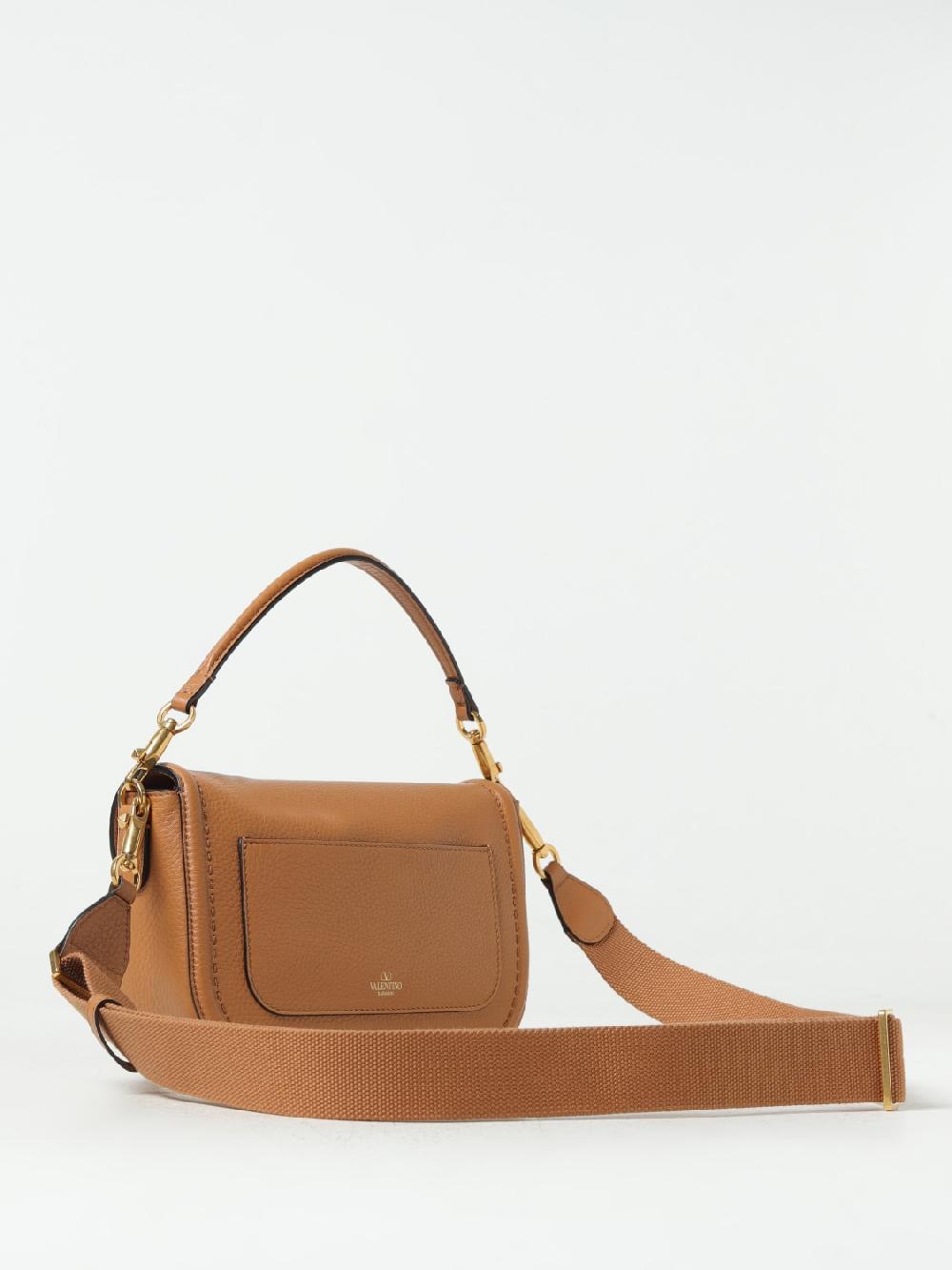 Giglio Borsa Locò Valentino Garavani In Pelle Martellata