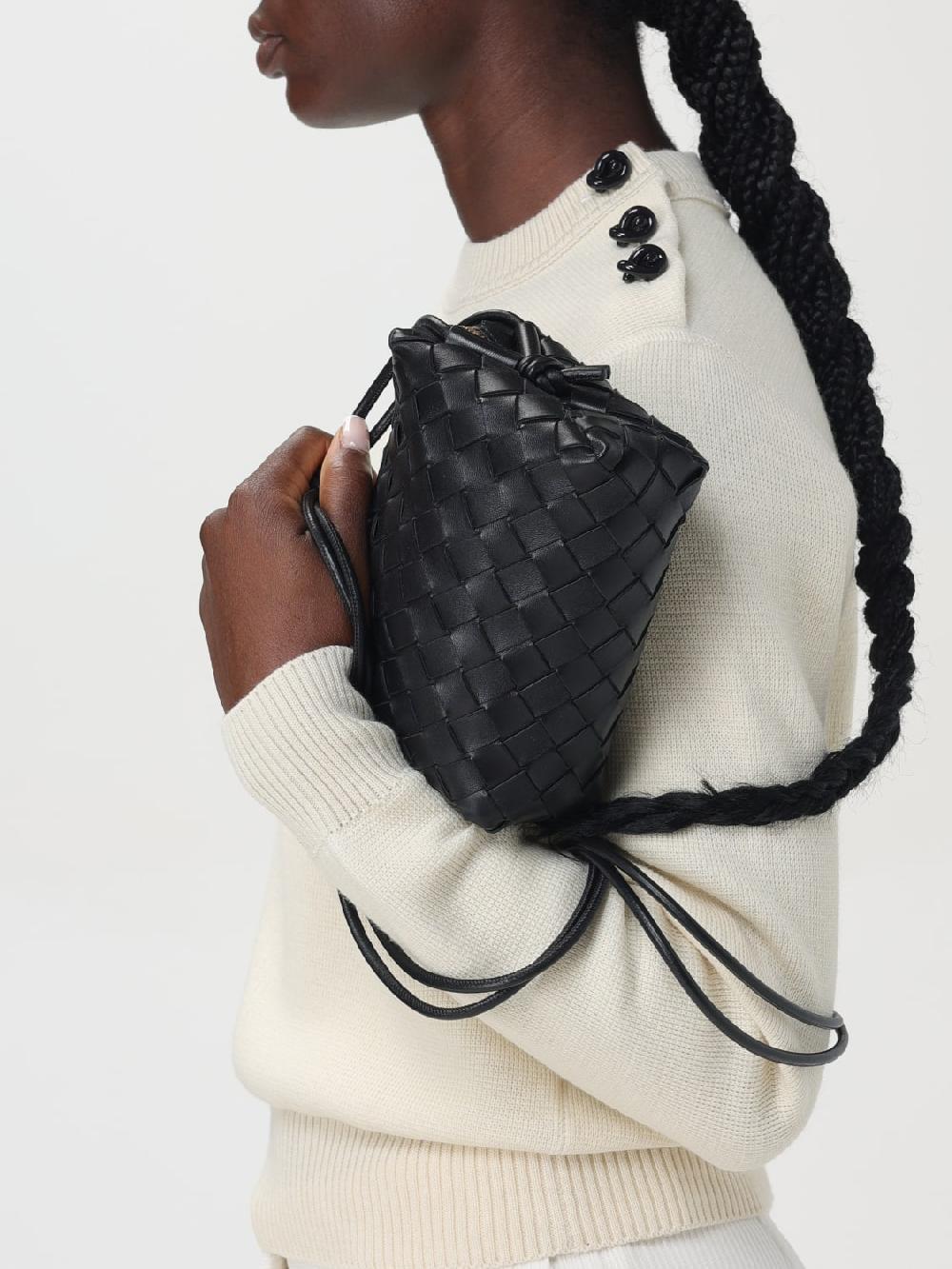 Giglio Borsa Loop Bottega Veneta In Pelle Intrecciata