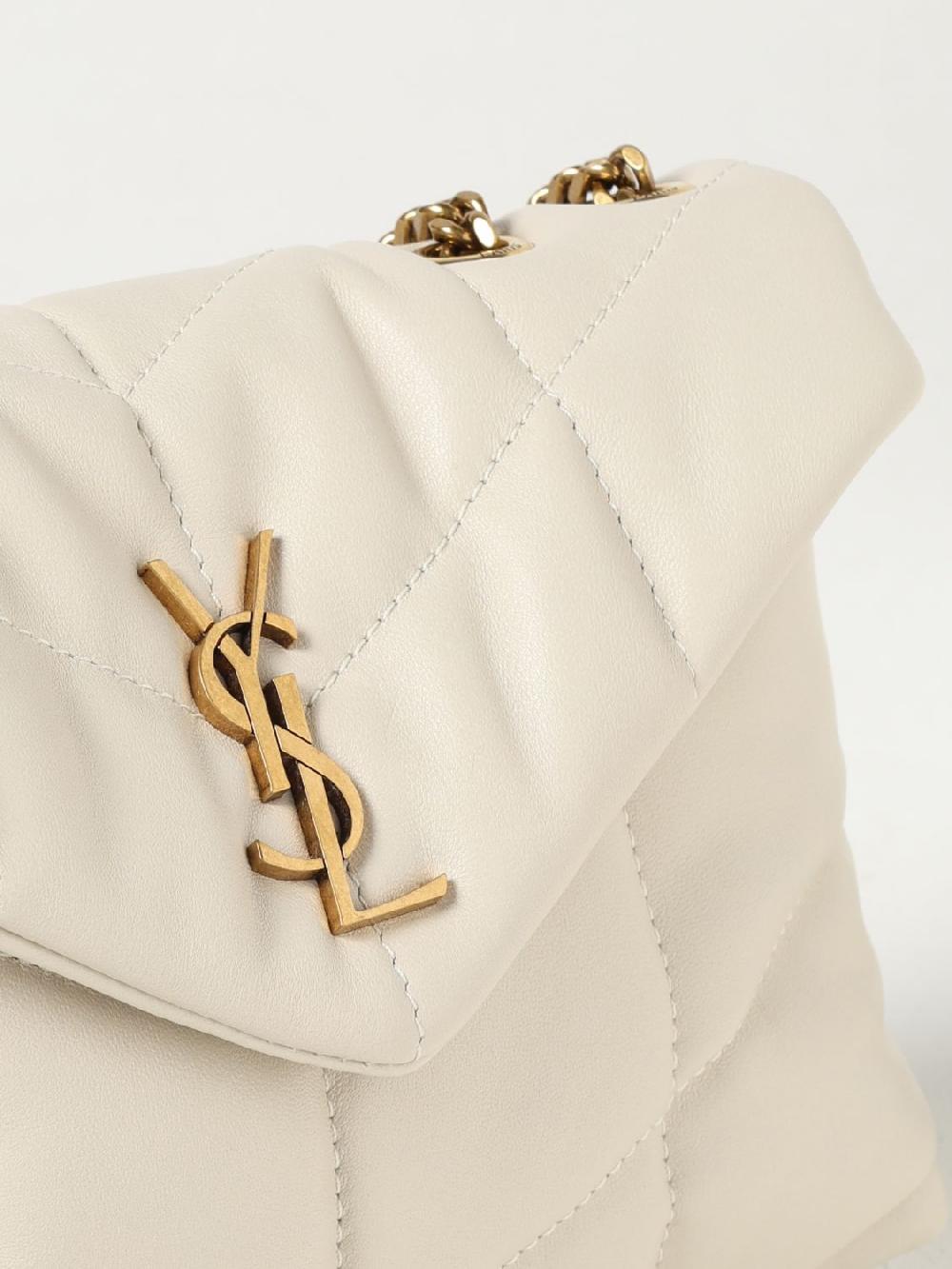 Giglio Borsa Lou Lou Puffer Toy Saint Laurent In Nappa Trapuntata