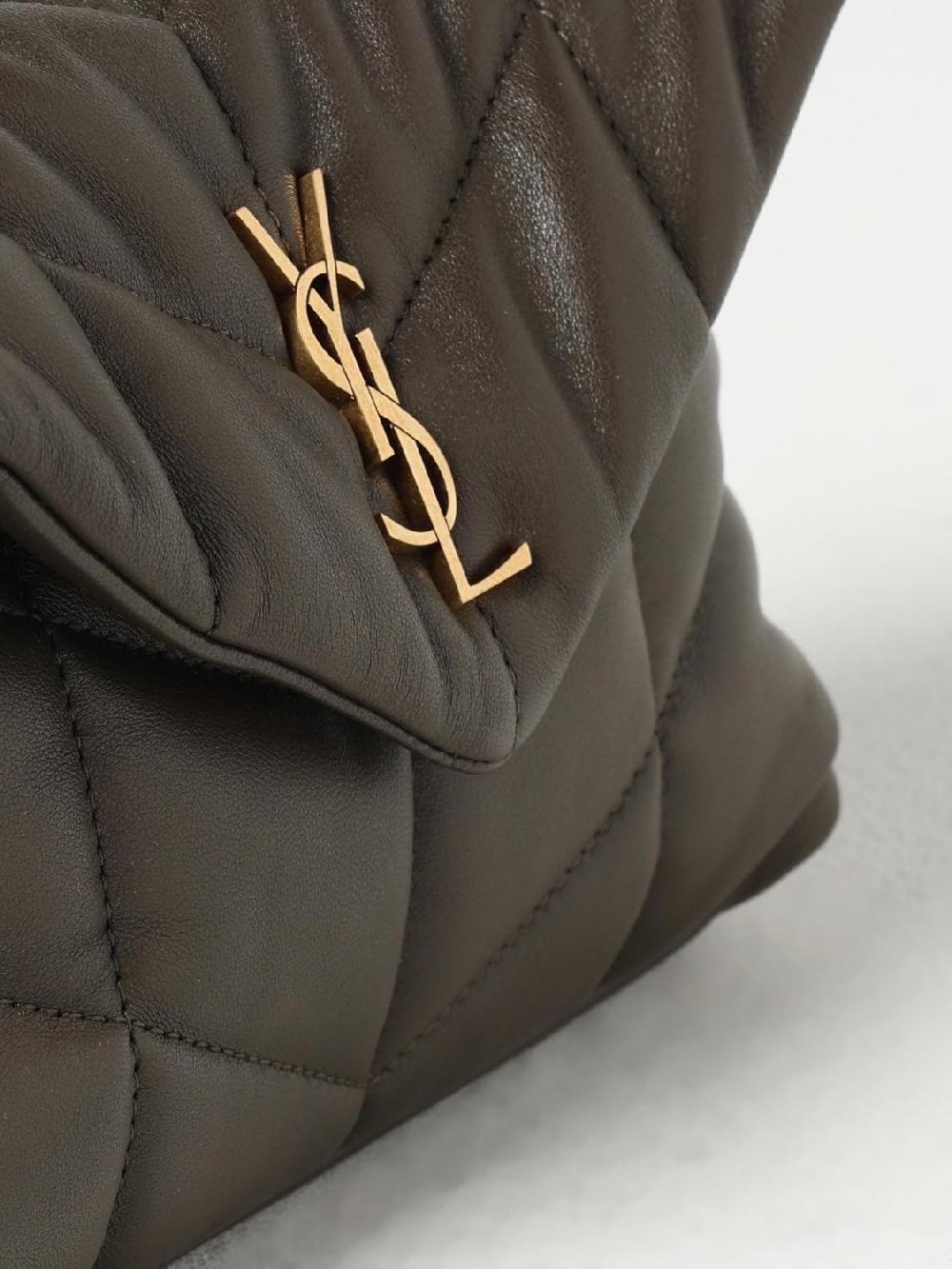 Giglio Borsa Lou Lou Puffer Toy Saint Laurent In Nappa Trapuntata