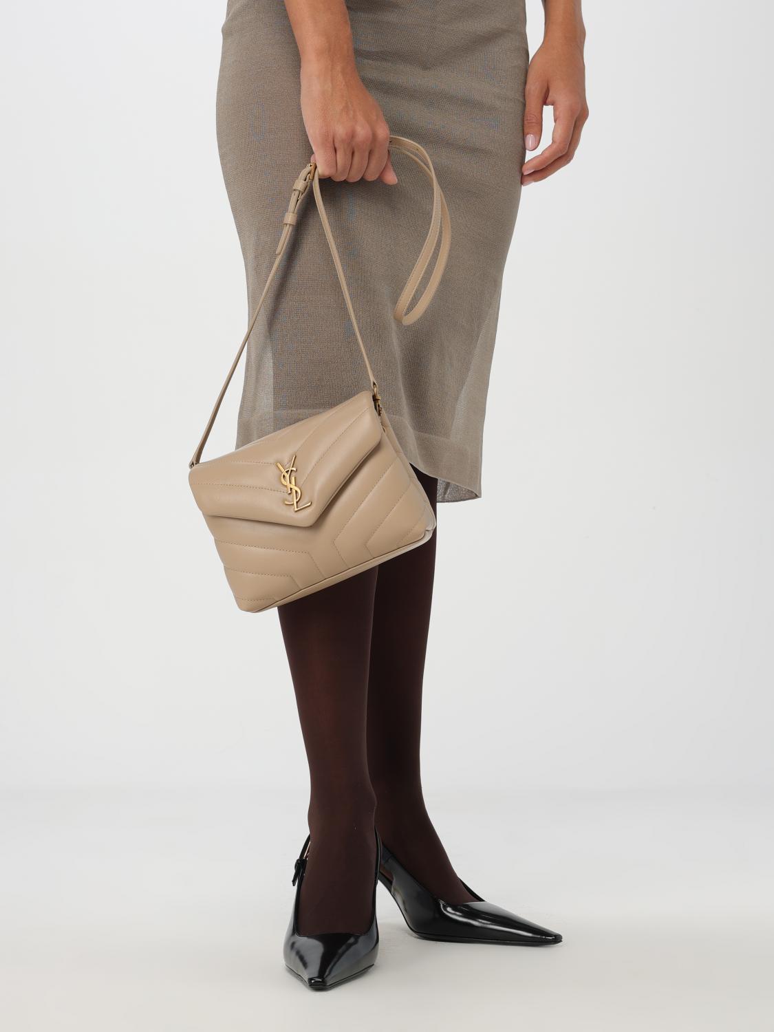 Giglio Borsa Loulou Toy Saint Laurent In Pelle Chevron