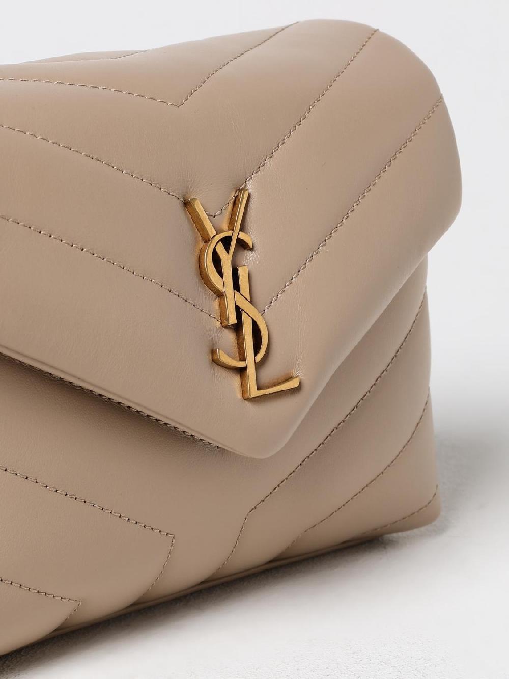 Giglio Borsa Loulou Toy Saint Laurent In Pelle Chevron