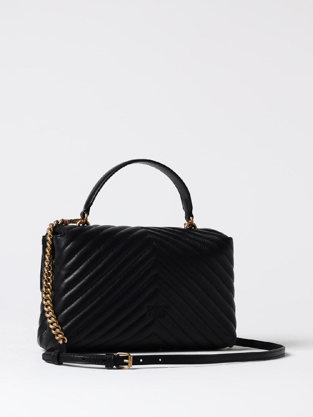 Giglio Borsa Love Lafy Puff Pinko In Nappa Trapuntata Chevron