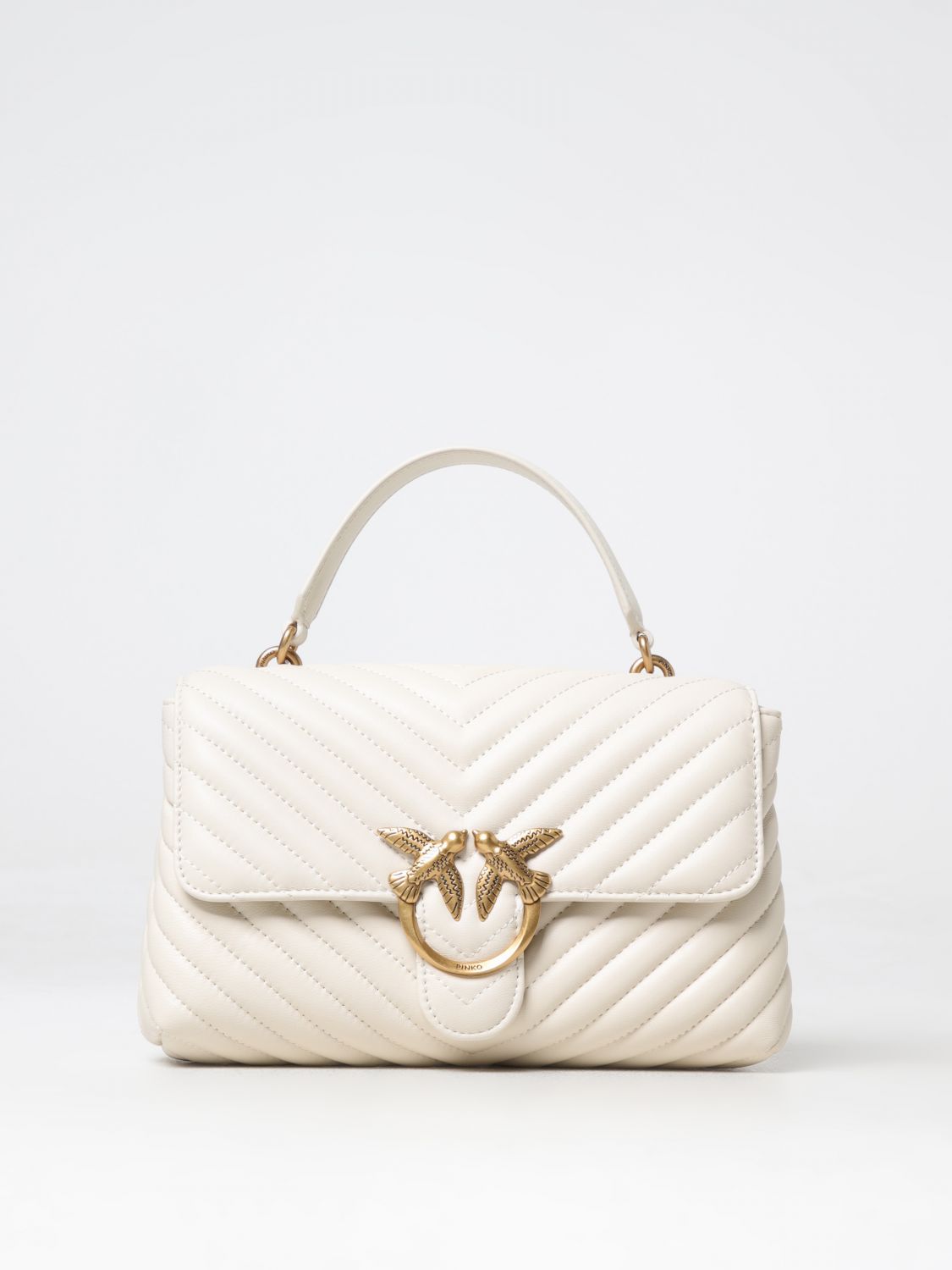 Giglio Borsa Love Lafy Puff Pinko in nappa trapuntata chevron