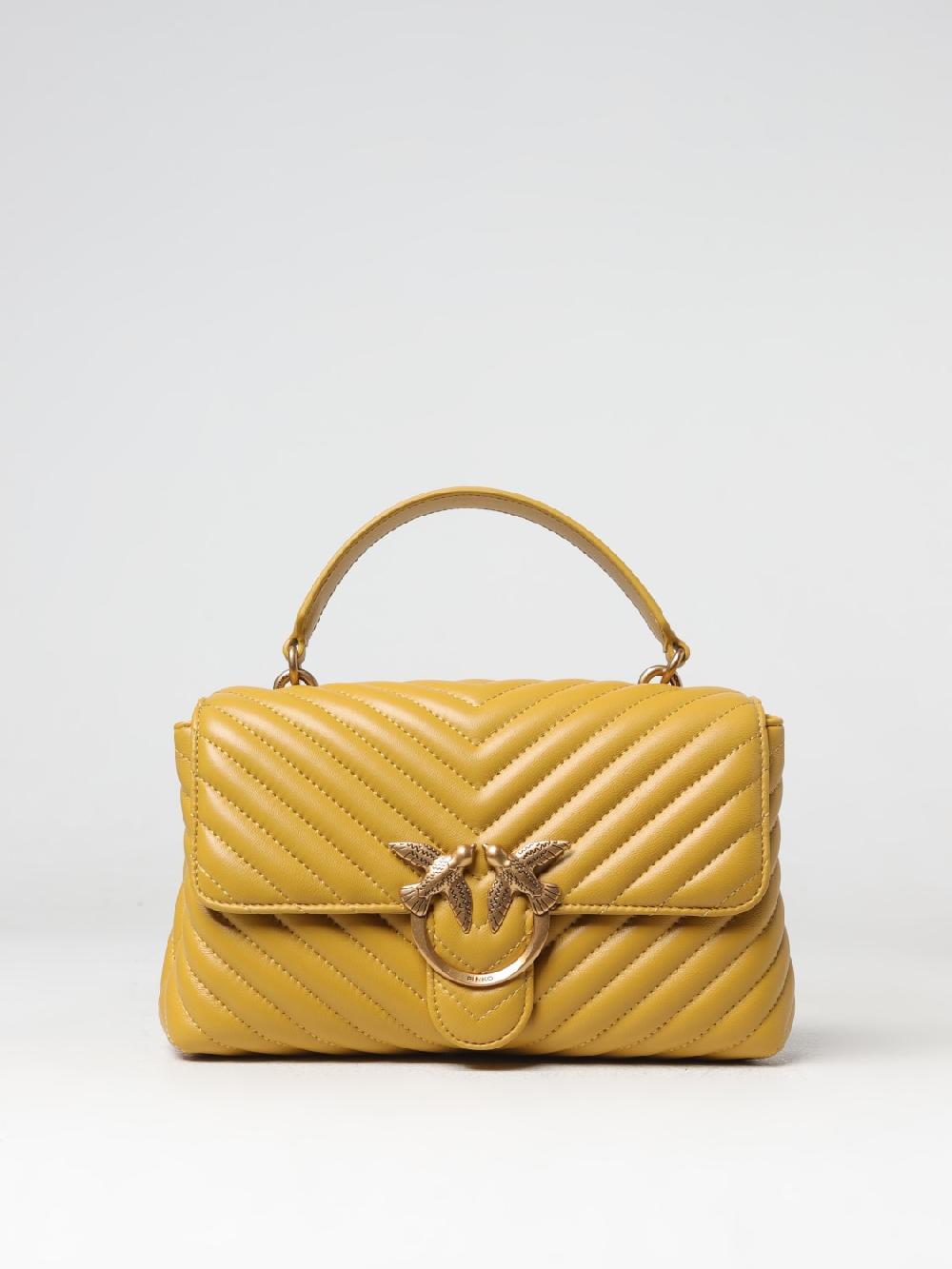 Giglio Borsa Love Lafy Puff Pinko in nappa trapuntata chevron