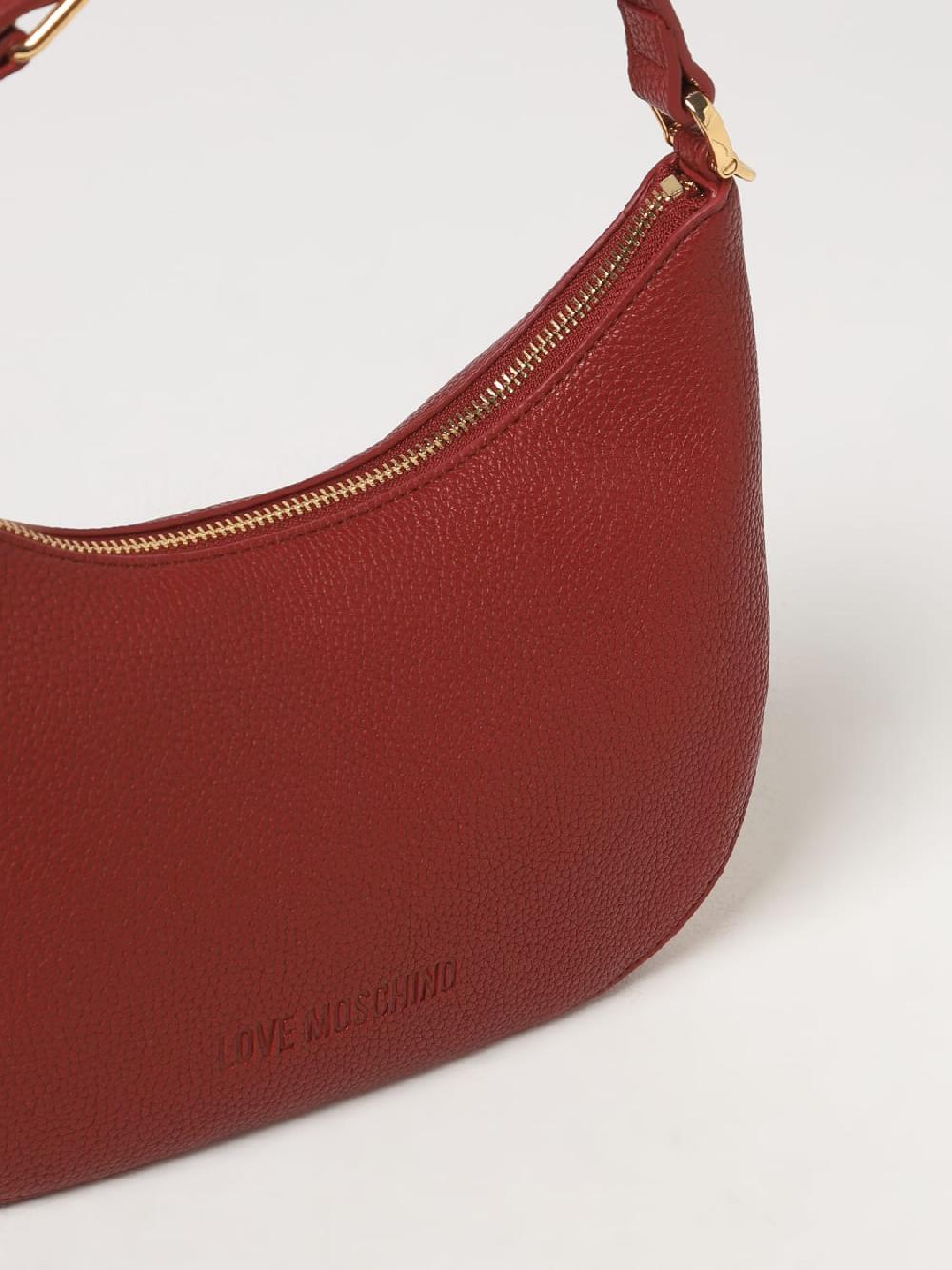 Giglio Borsa Love Moschino In Pelle Sintetica A Grana