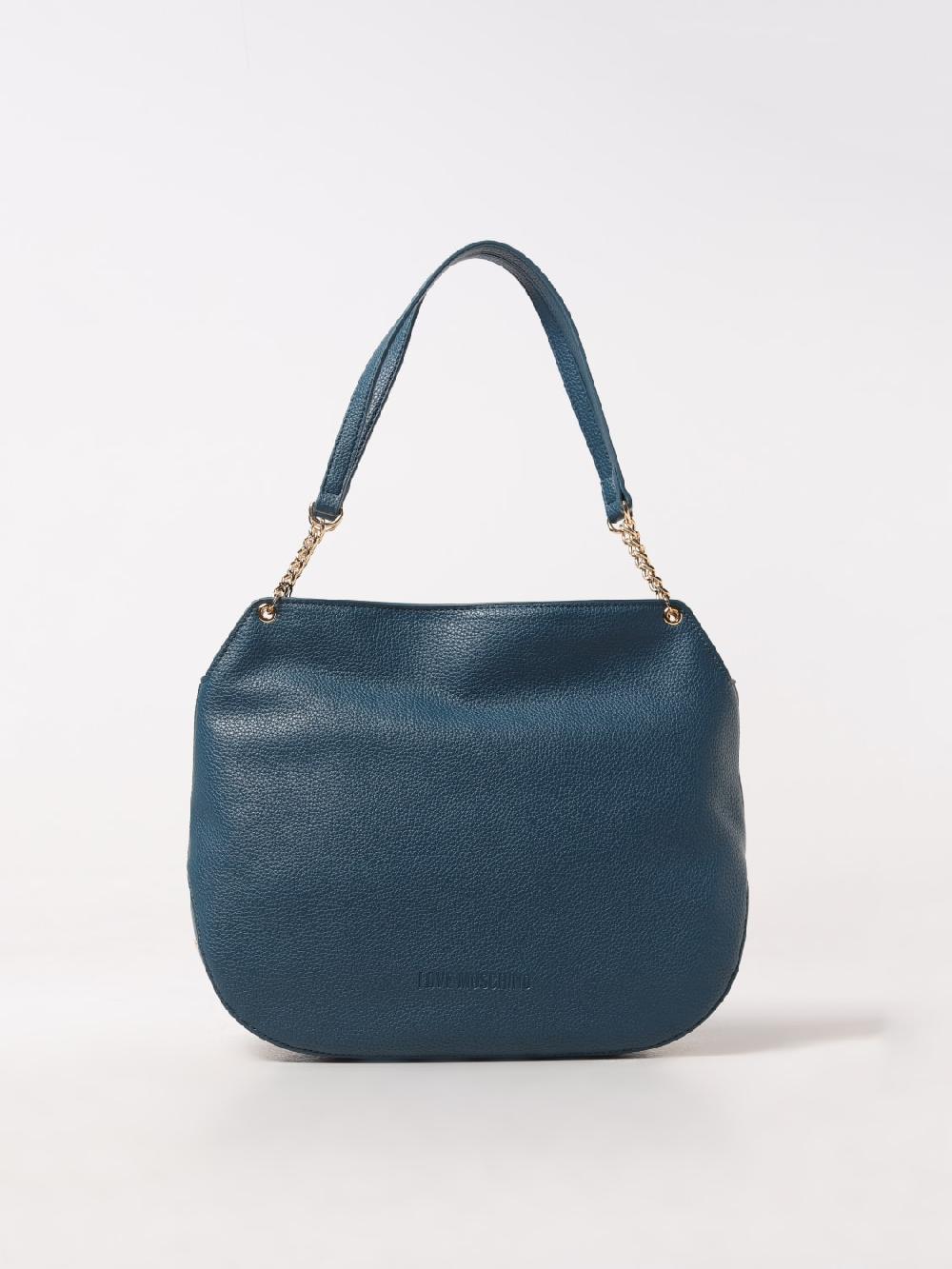 Giglio Borsa Love Moschino in pelle sintetica a grana