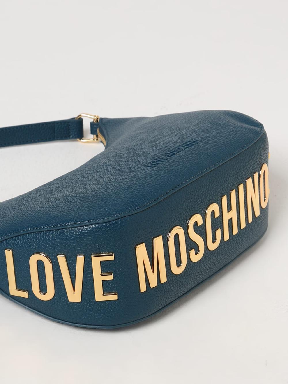 Giglio Borsa Love Moschino In Pelle Sintetica A Grana